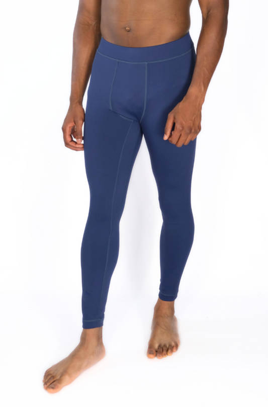 EXOPRO SPORT LEGGINGS NAVY BLUE