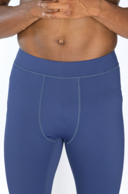 EXOPRO SPORT LEGGINGS NAVY BLUE