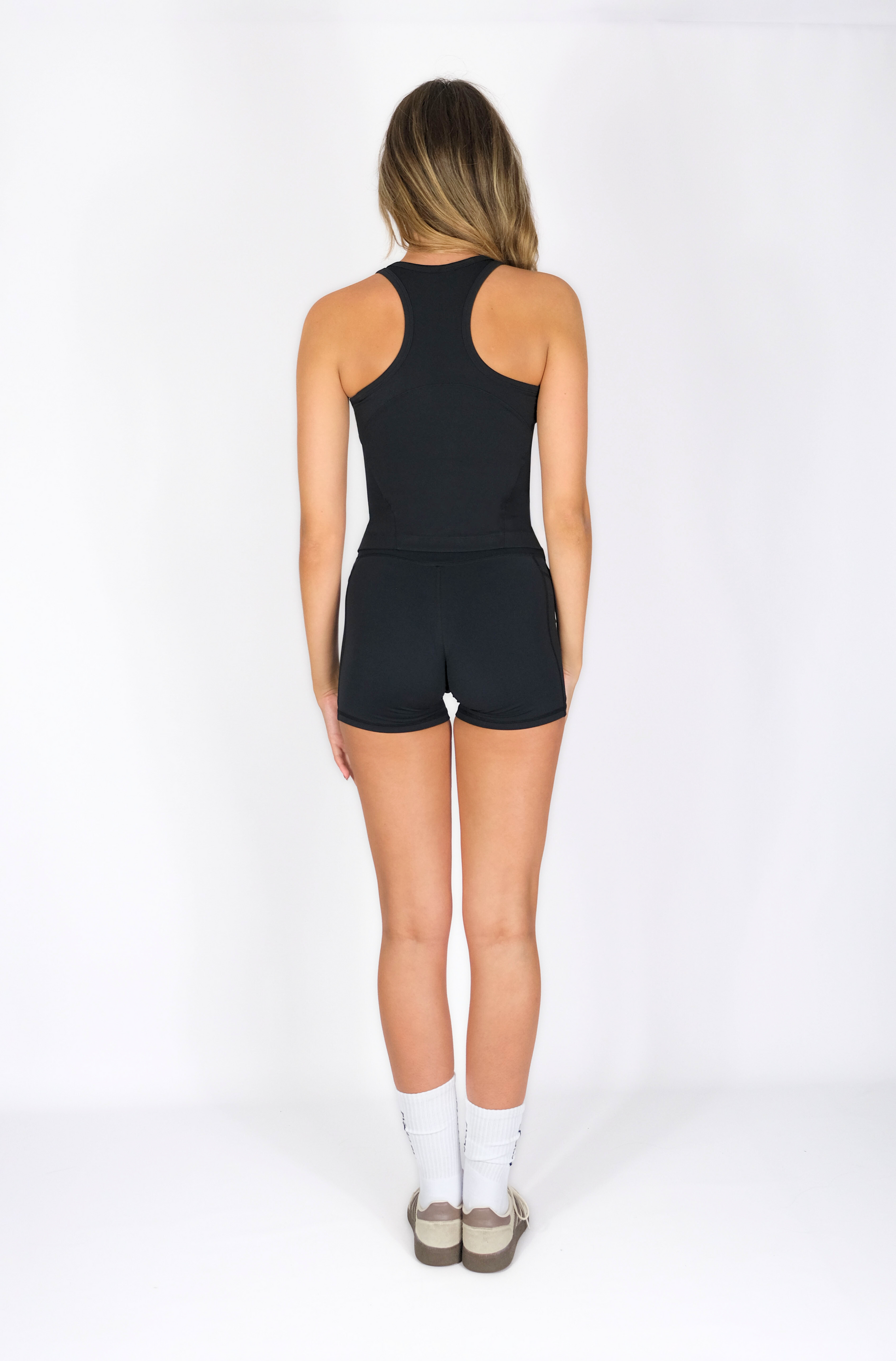 RACERBACK TANK TOP BLACK