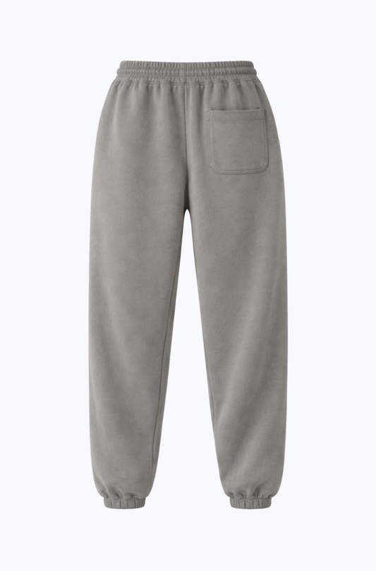 Heavy Fleece Cuffed Bottoms Coffee Gray (W)