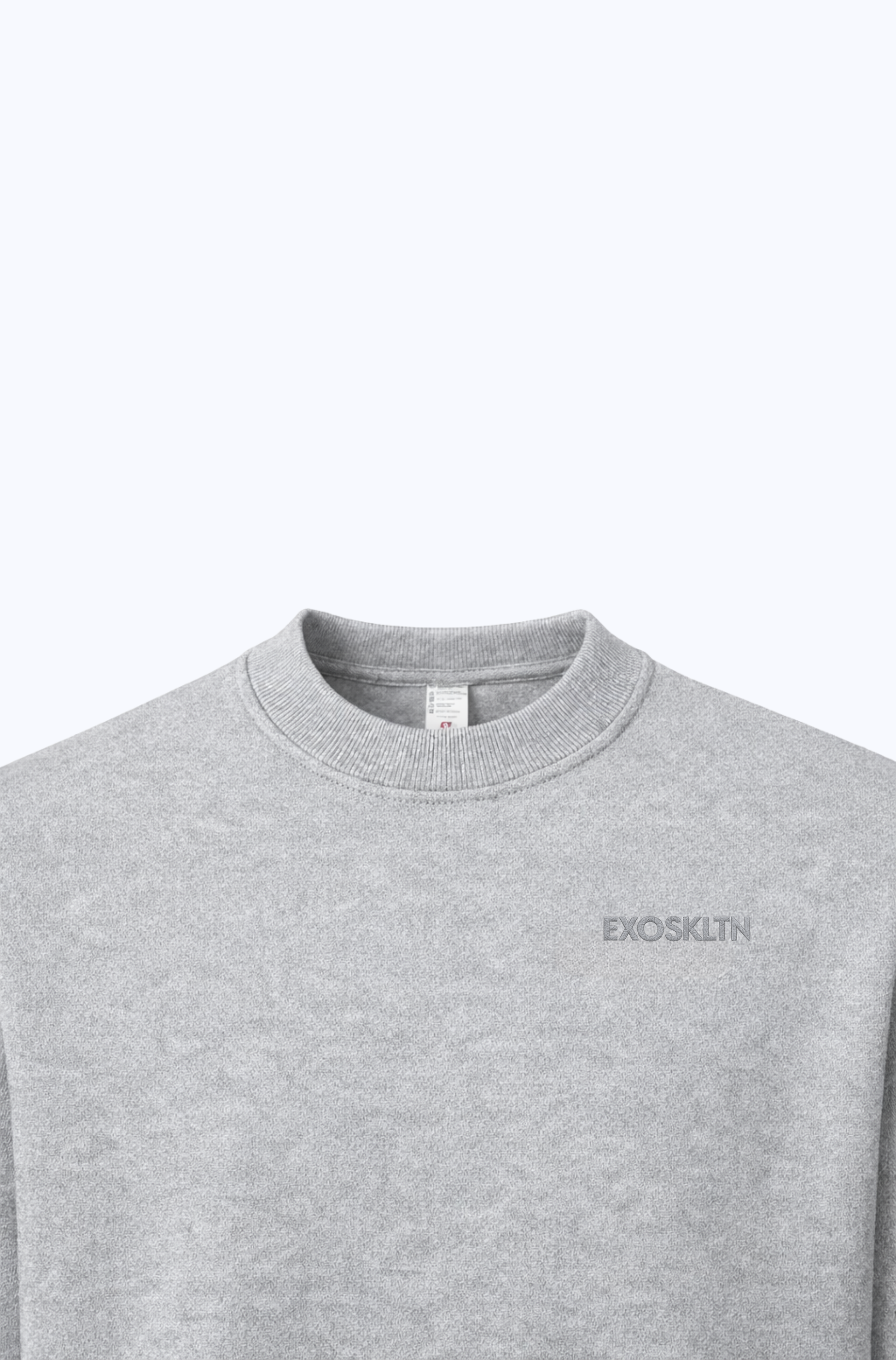 EXOSKLTN SWEATSHIRT GRAY