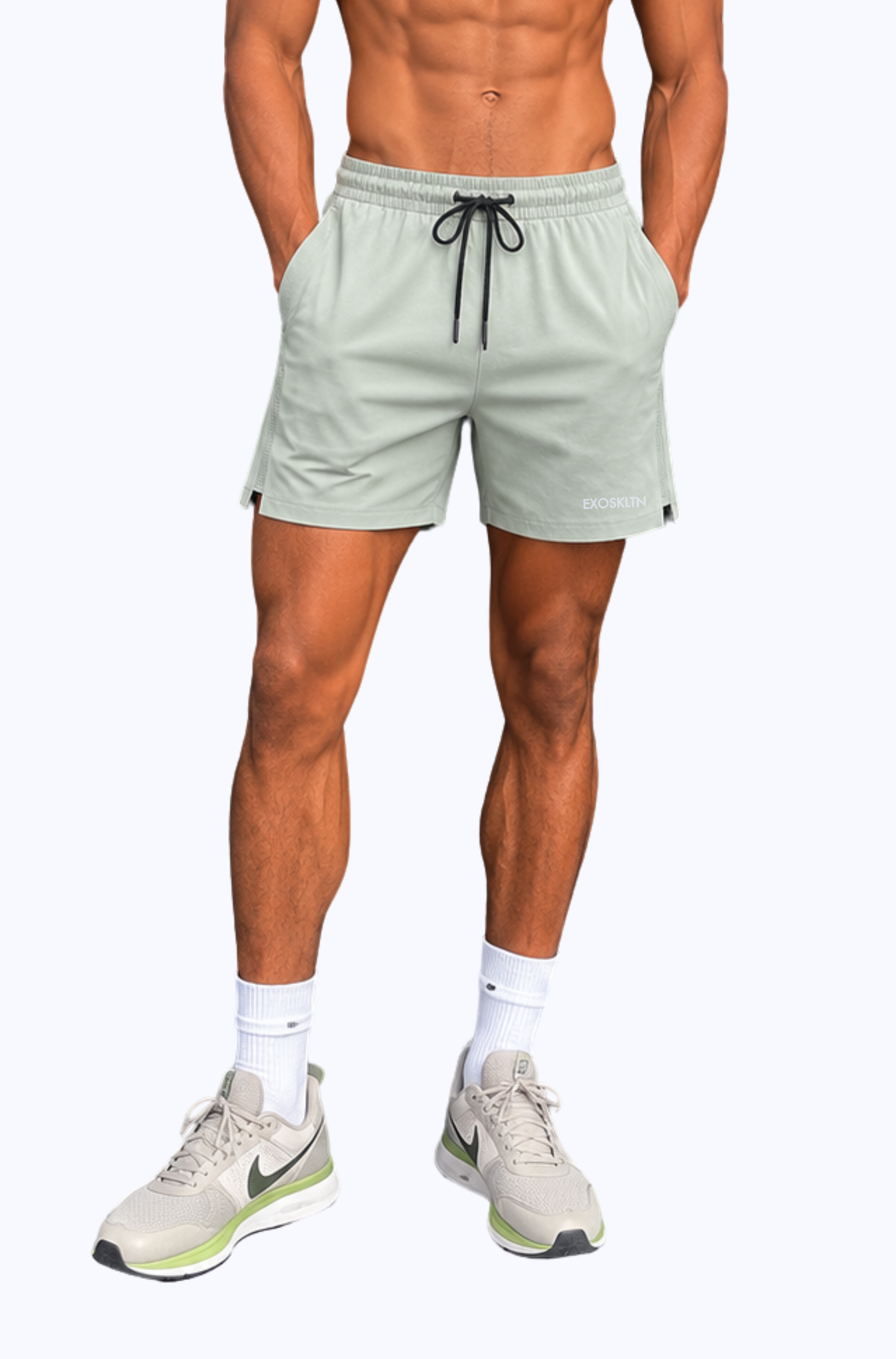 VELOCITY 5" SHORTS SAGE GREEN