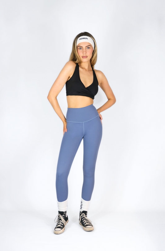 EXOPRO SPORT LEGGINGS STEEL BLUE