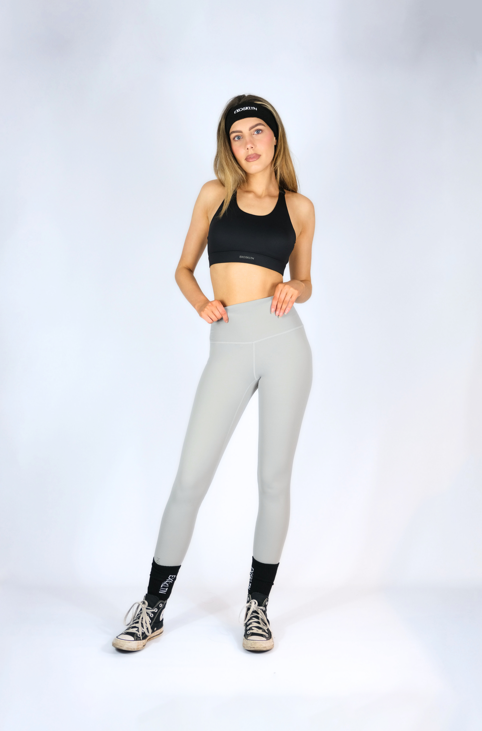 EXOPRO SPORT LEGGINGS COOL GREY
