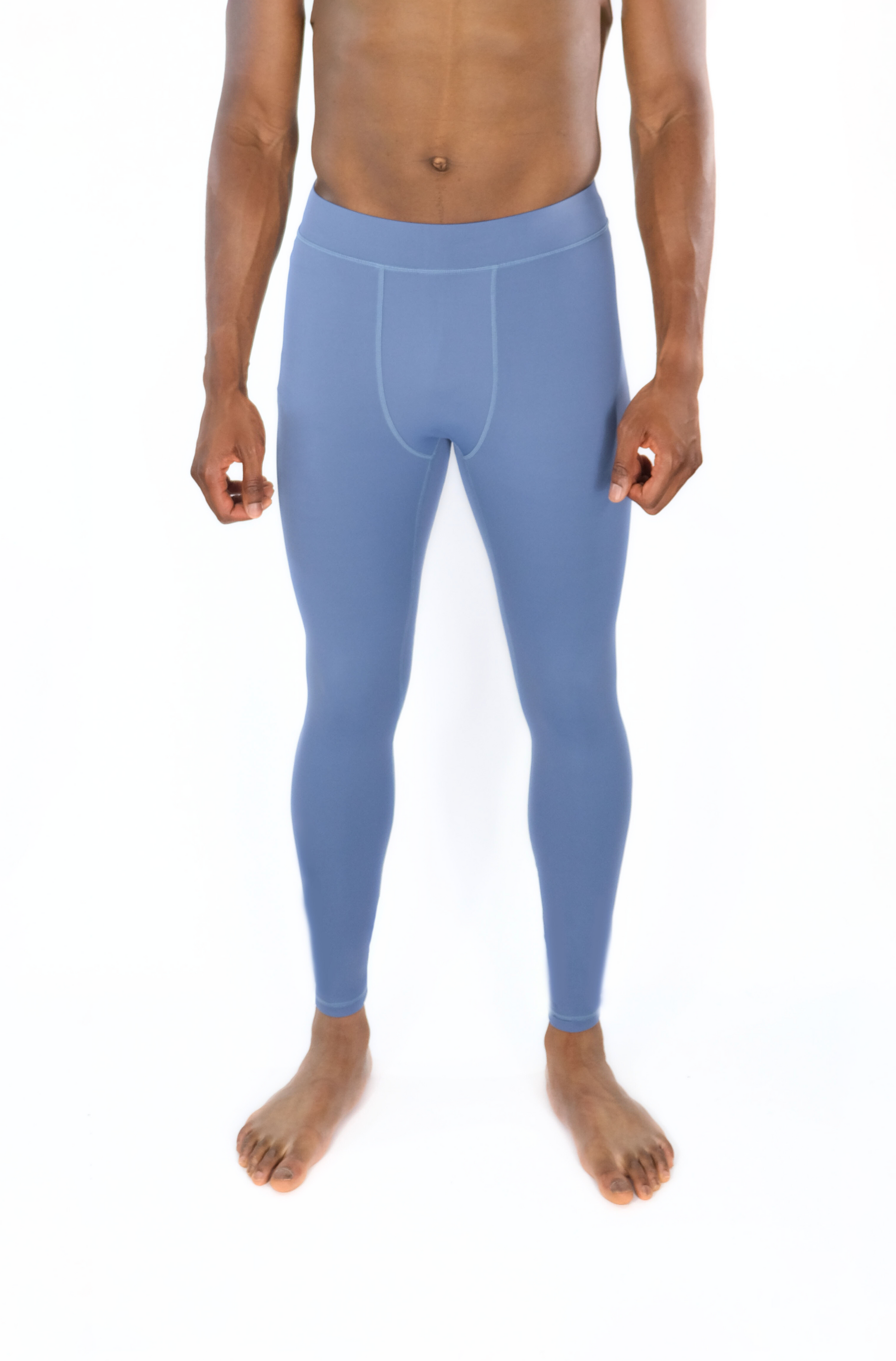 EXOPRO SPORT LEGGINGS STEEL BLUE