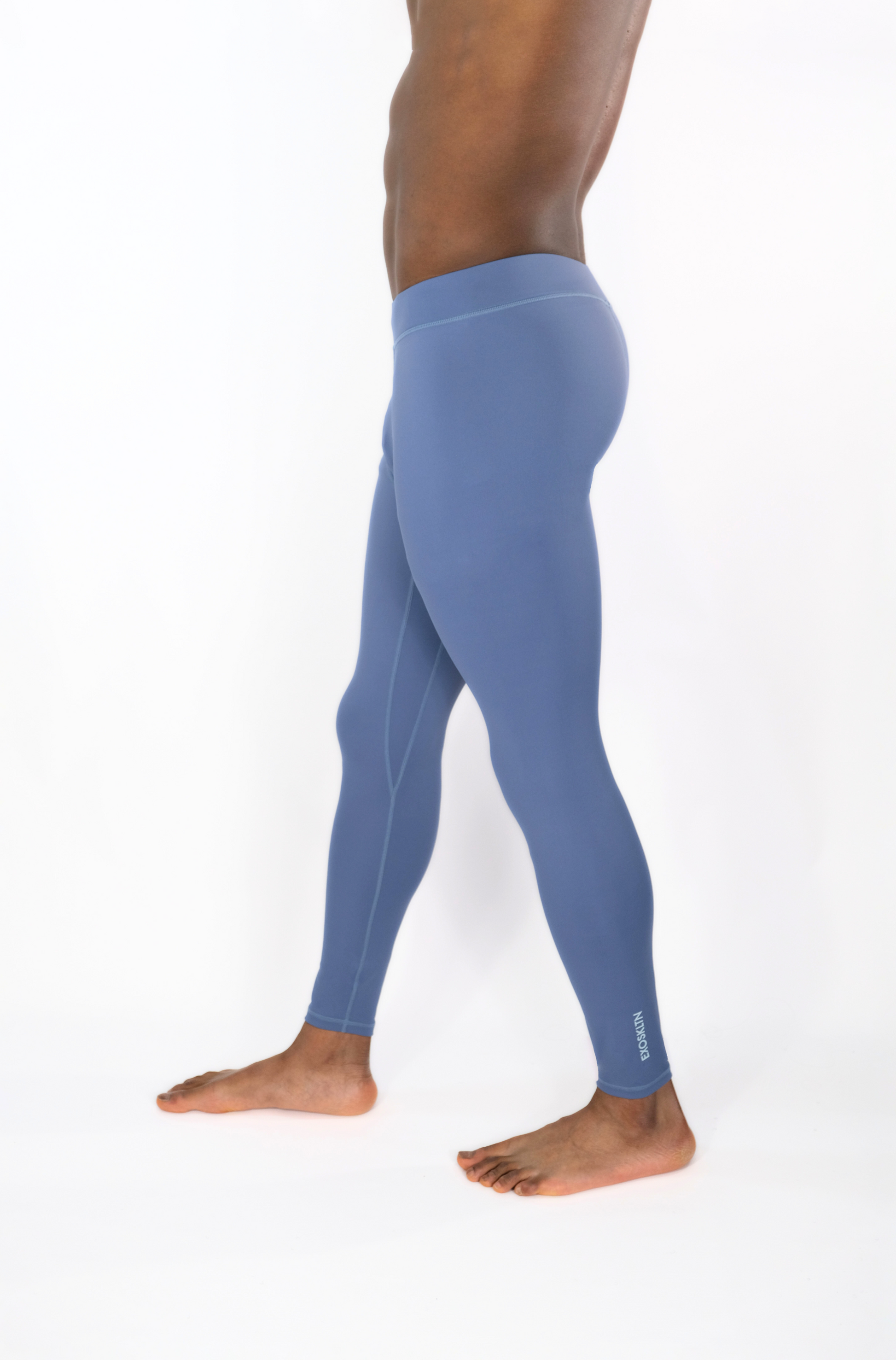 EXOPRO SPORT LEGGINGS STEEL BLUE