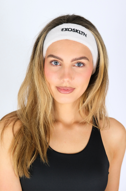 EXOSKLTN HEADBAND WHITE