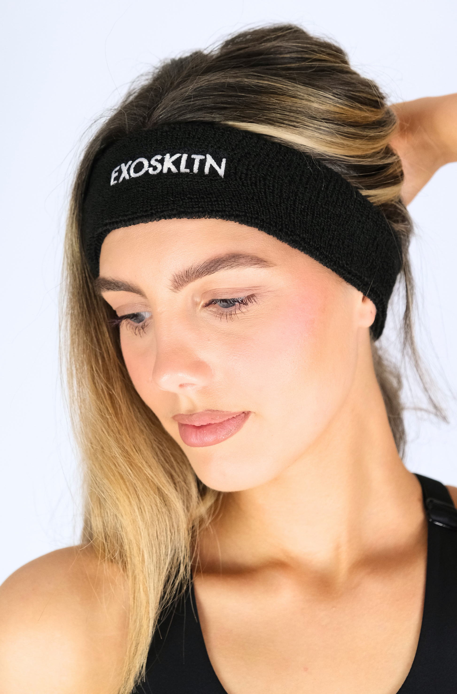 EXOSKLTN HEADBAND BLACK
