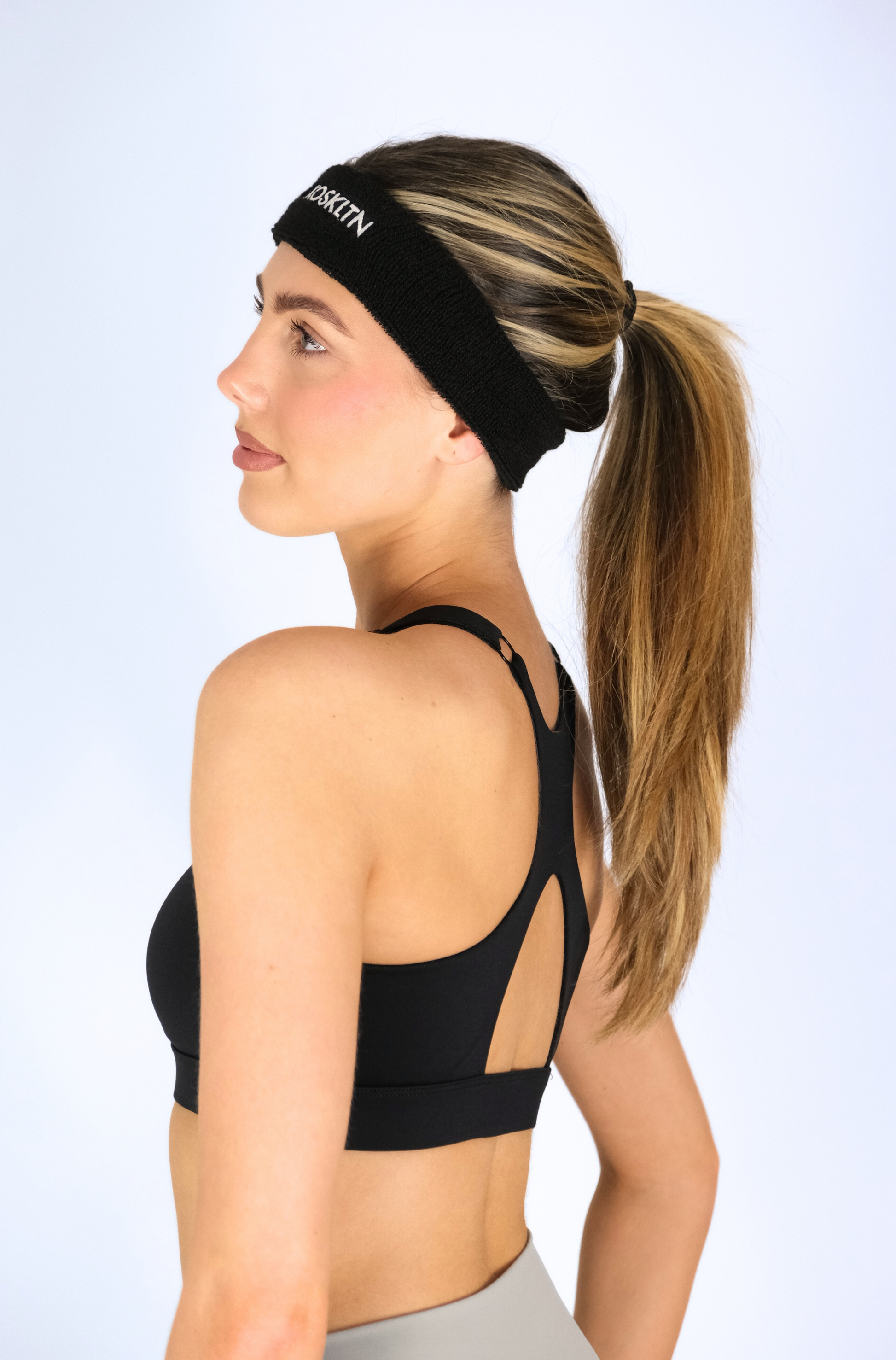 EXOSKLTN HEADBAND BLACK