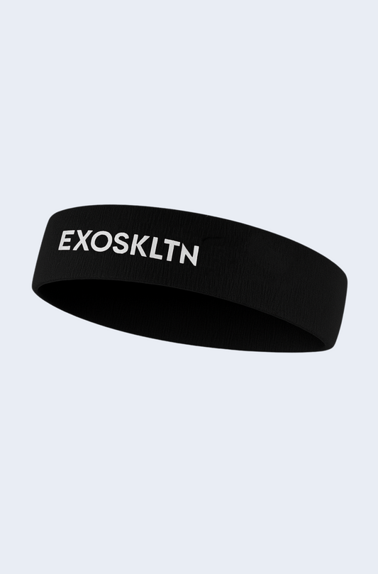 EXOSKLTN HEADBAND BLACK
