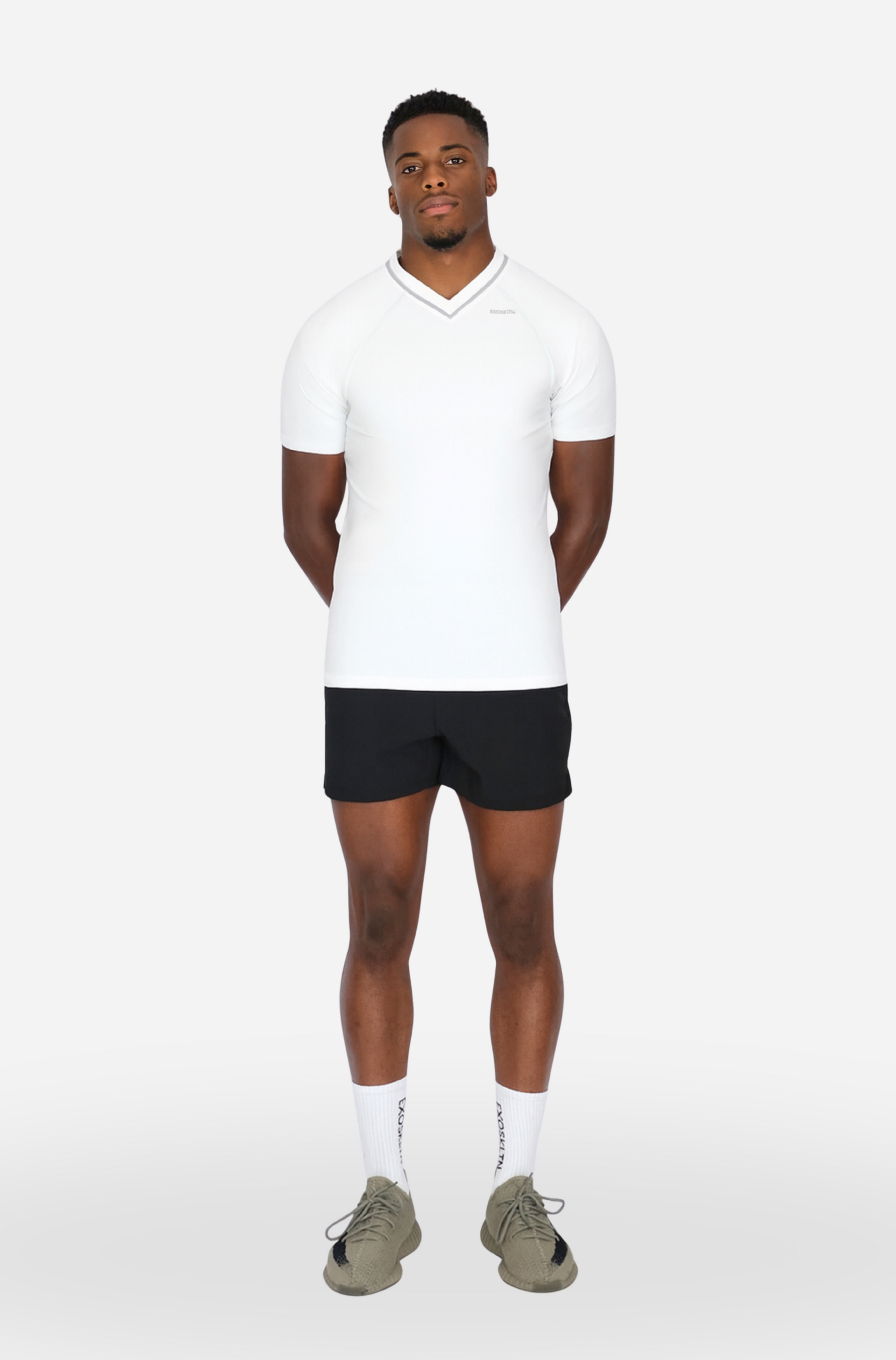 ICON SPORTS CREW SOCKS WHITE
