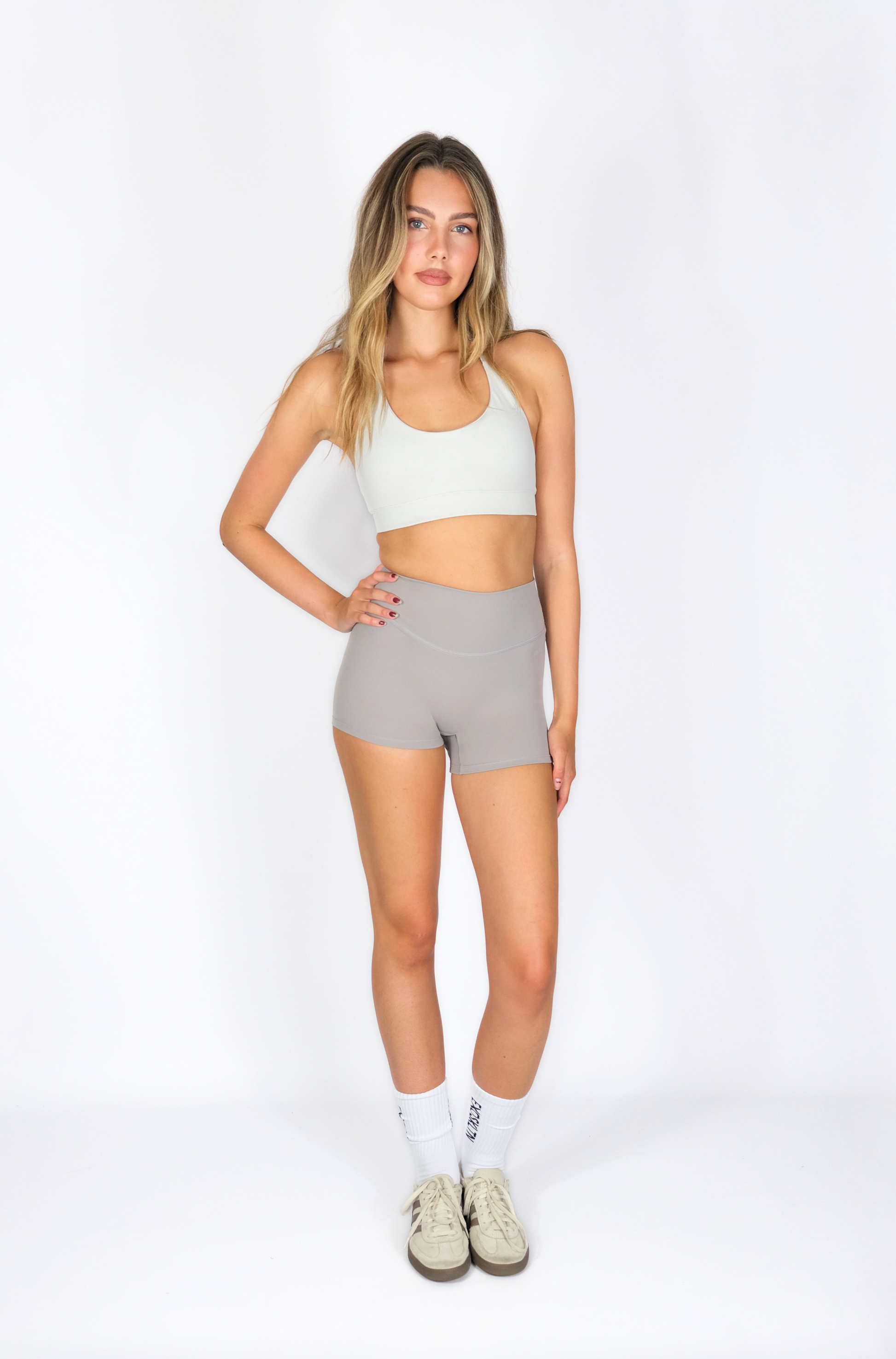3” PRO SHORTS GRAY