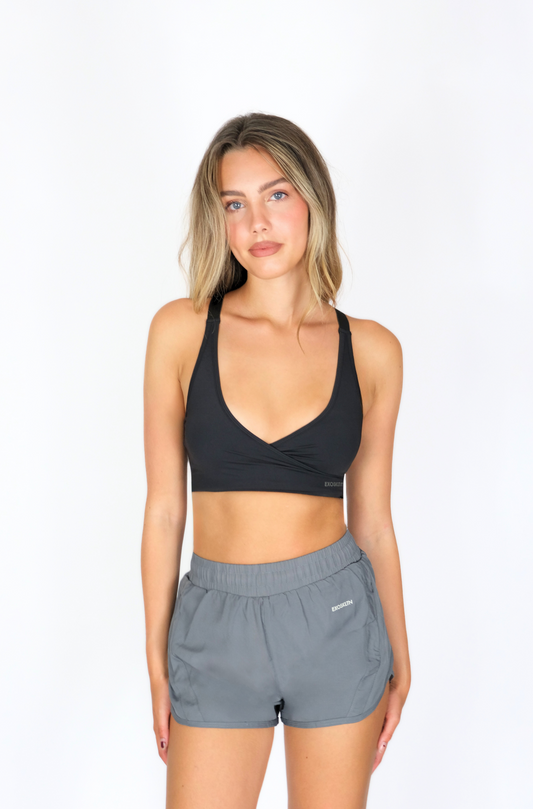 TRACK SHORTS GRAY
