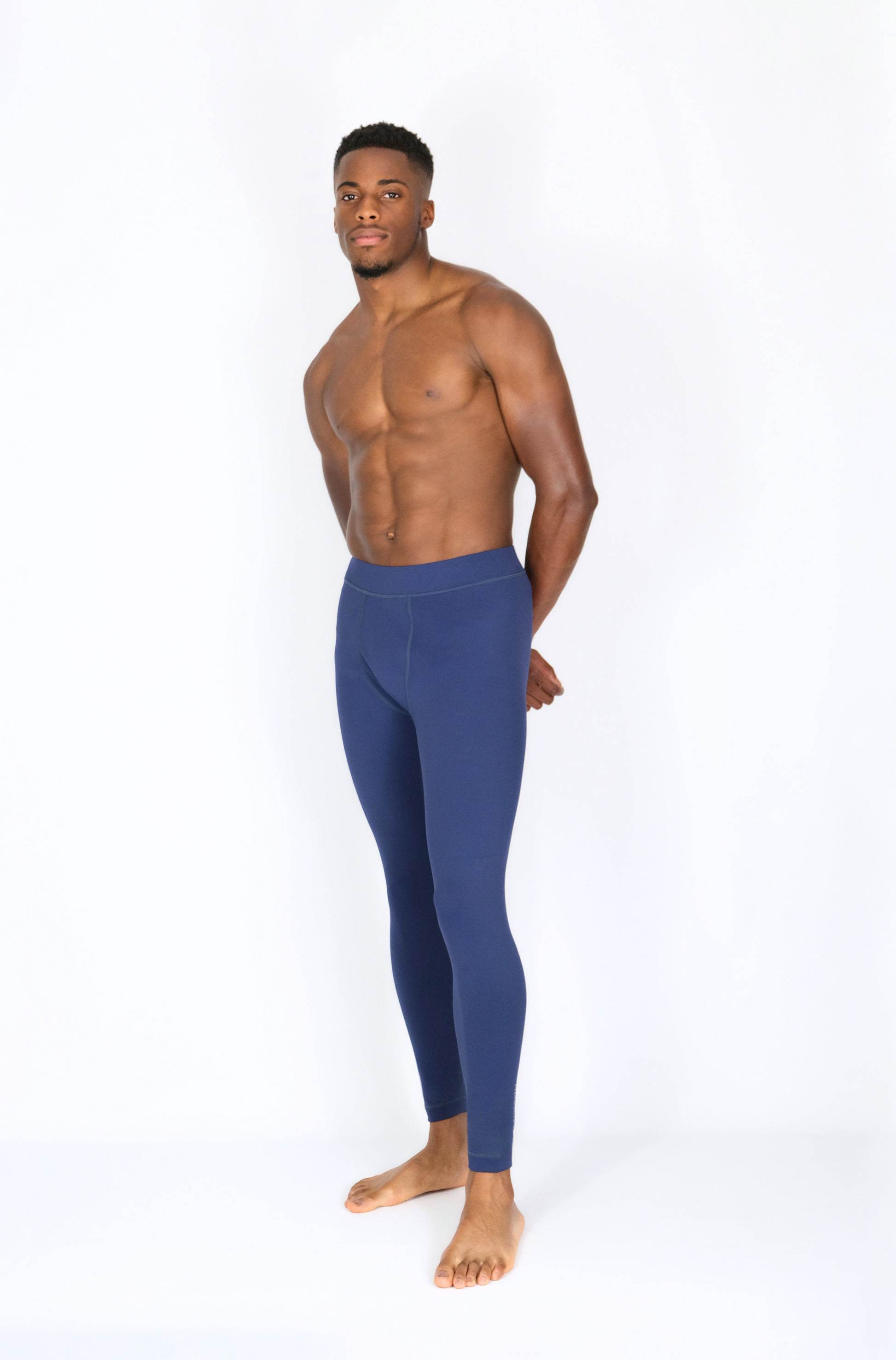 EXOPRO SPORT LEGGINGS NAVY BLUE