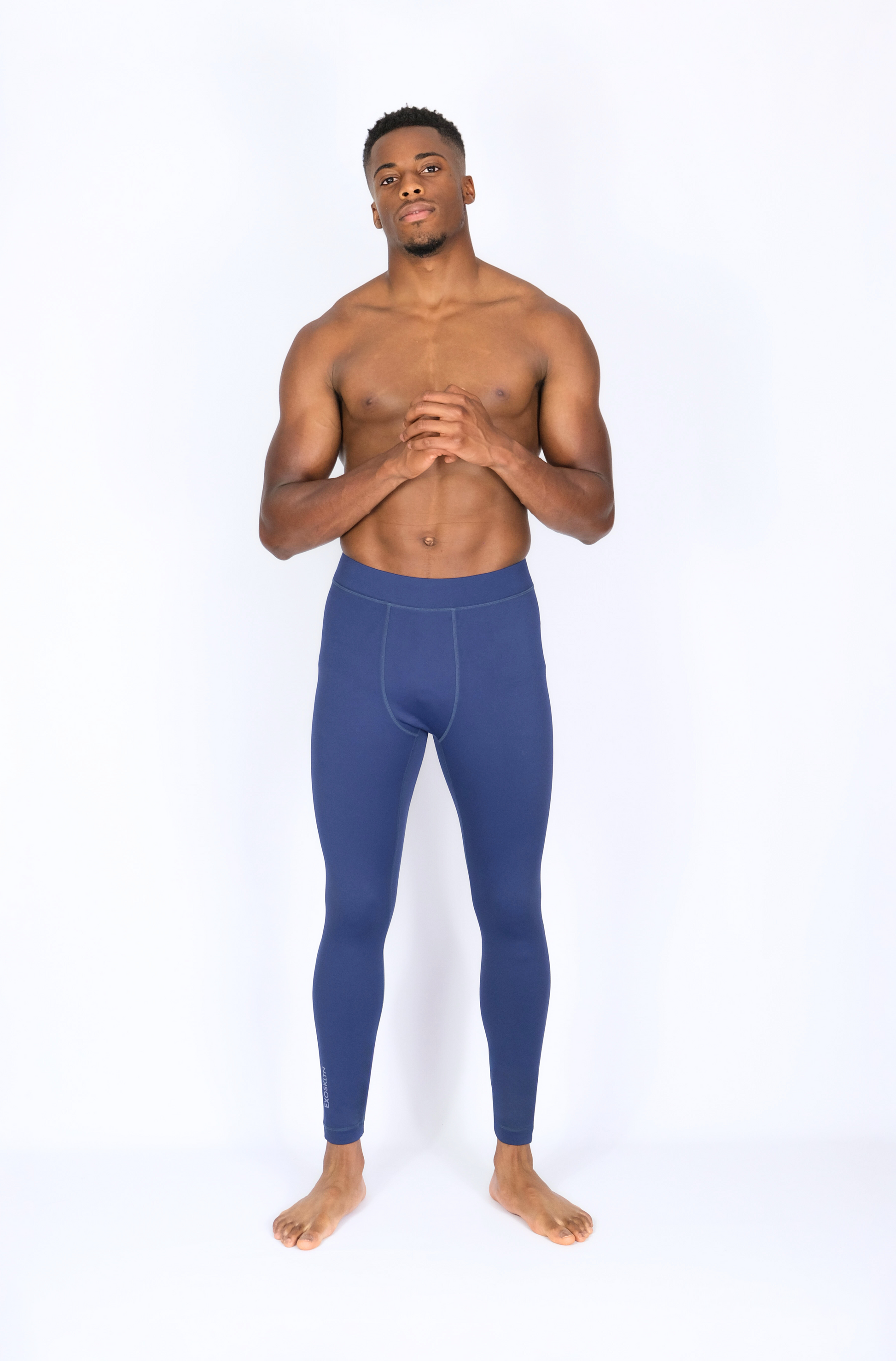 EXOPRO SPORT LEGGINGS NAVY BLUE