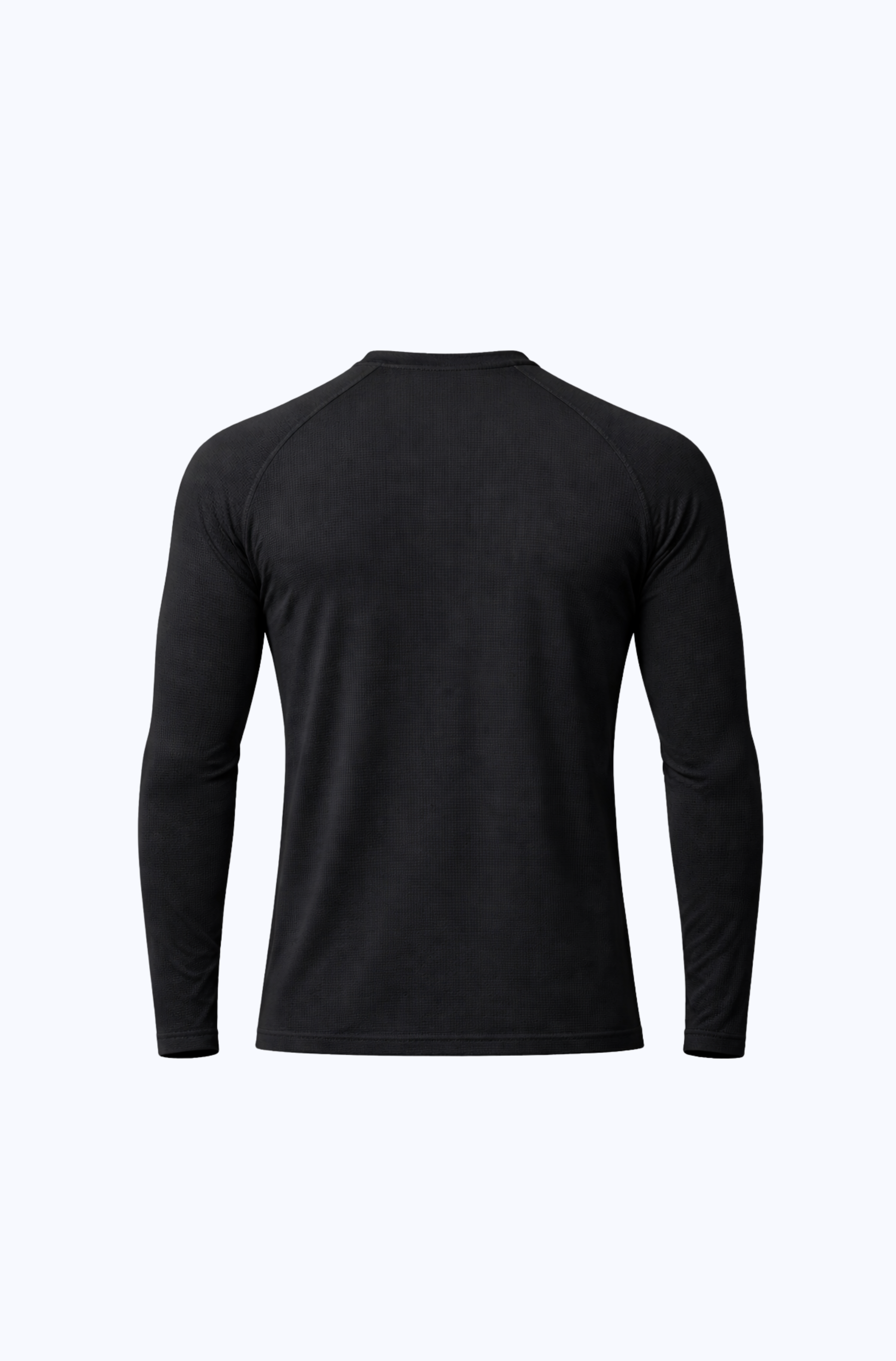 MUSCLE FIT LONG SLEEVE BLACK