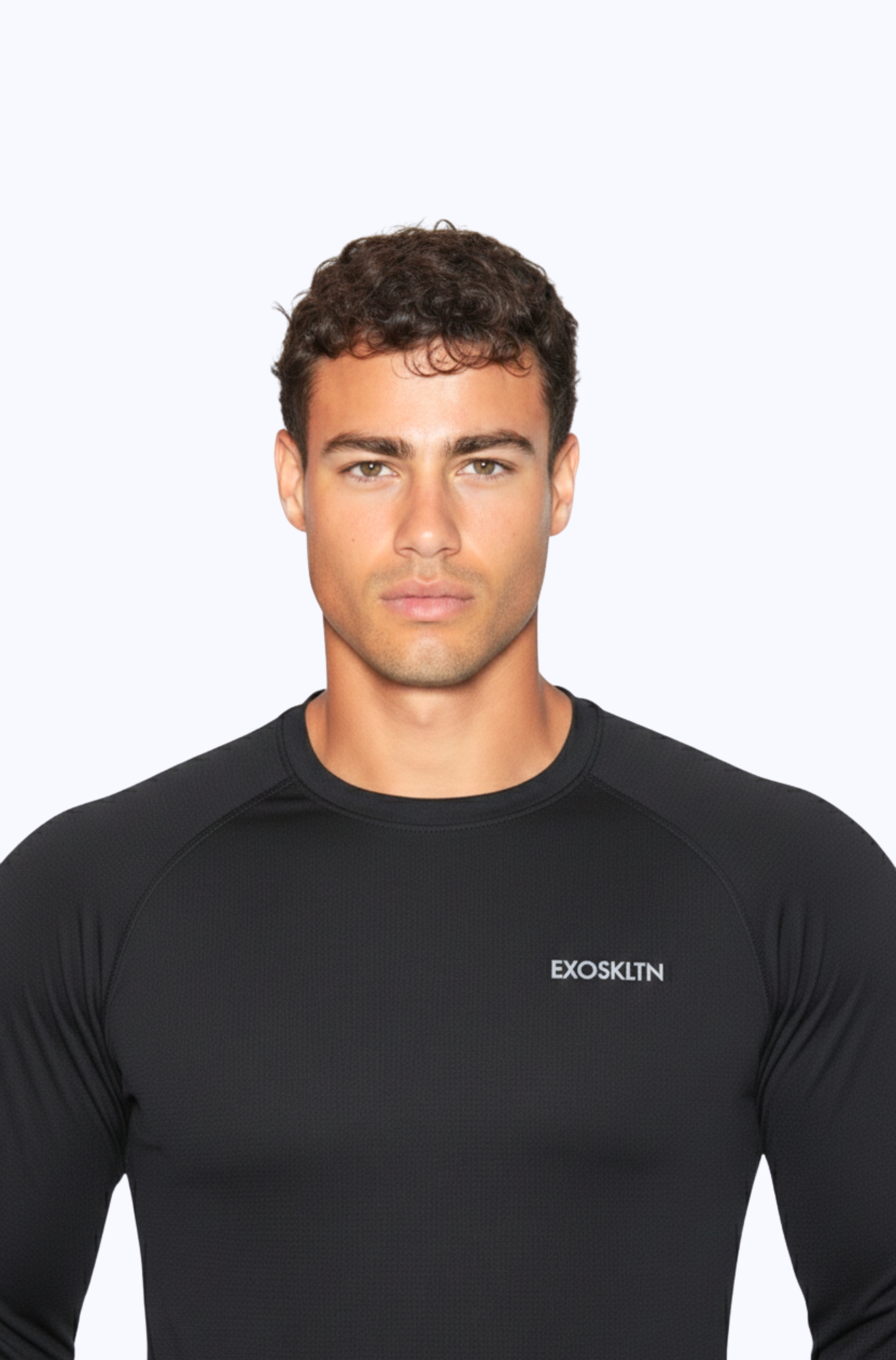 MUSCLE FIT LONG SLEEVE BLACK