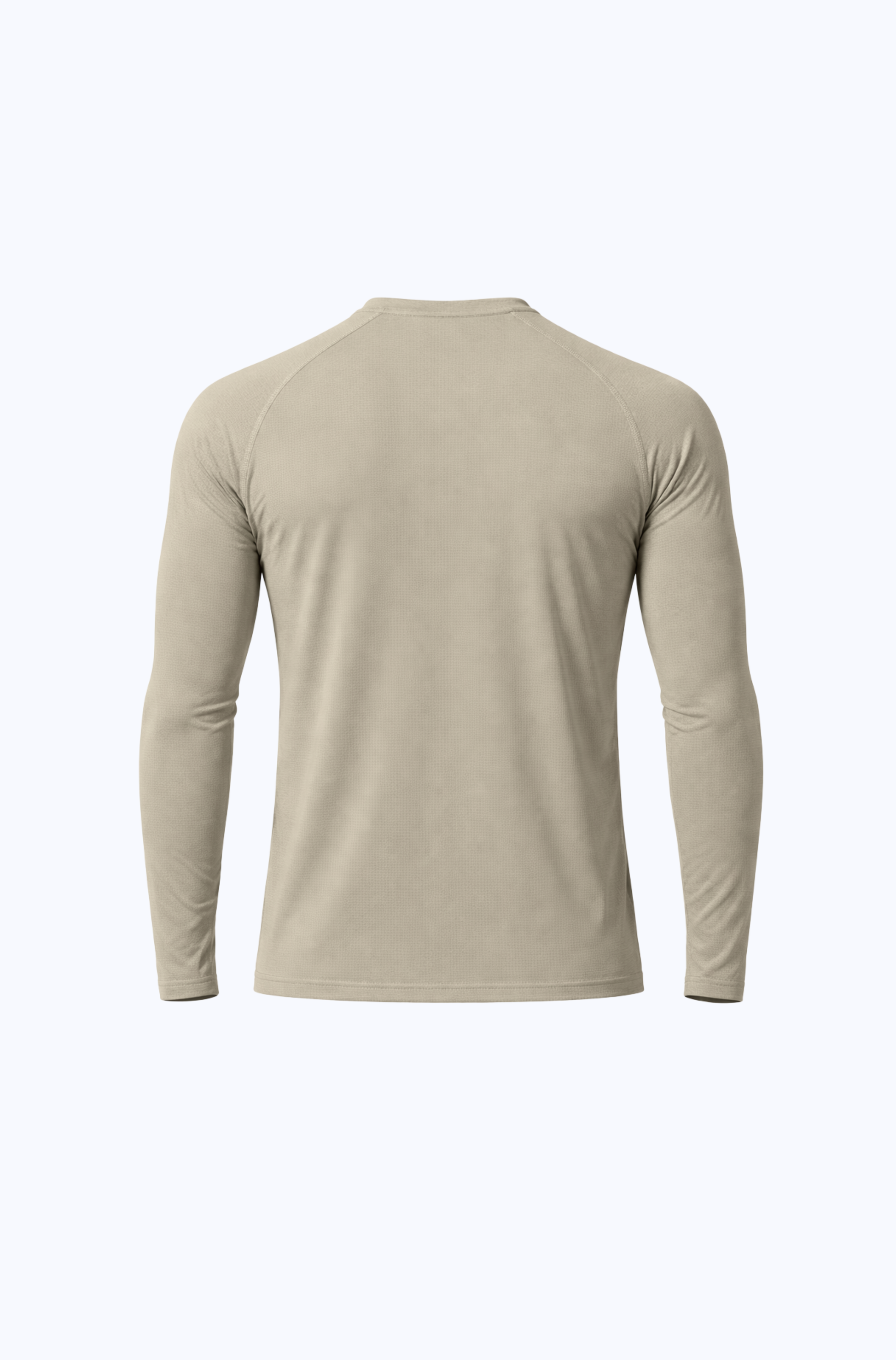 MUSCLE FIT LONG SLEEVE SAND