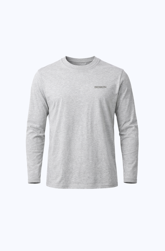 EVERYDAY LONG SLEEVE TOP GRAY