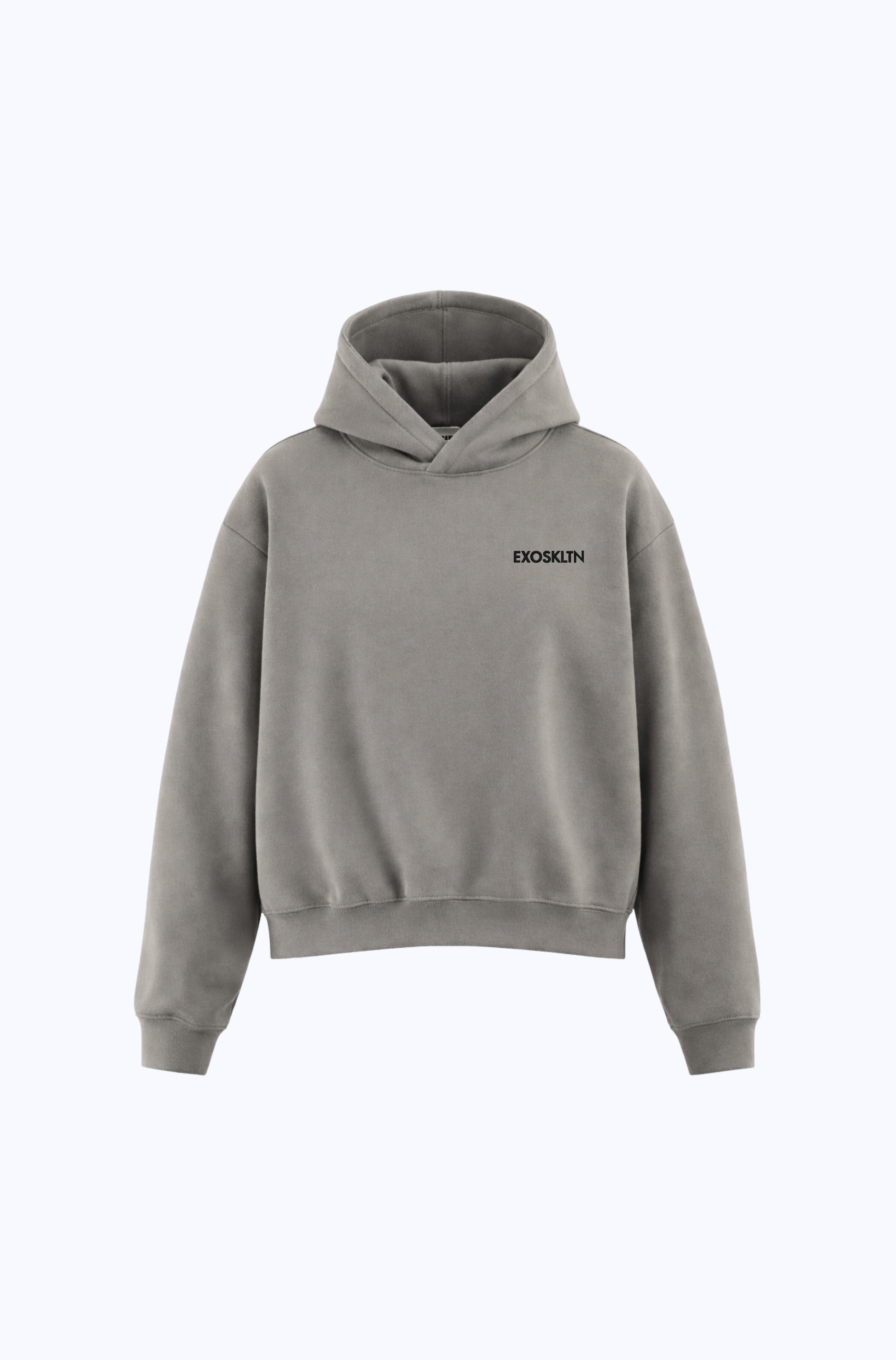 OFF DUTY HOODIE COFFEE GRAY