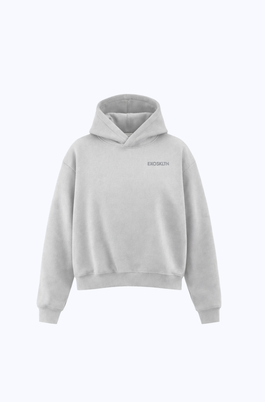 OFF DUTY HOODIE HEATHER GRAY