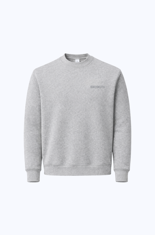 EXOSKLTN SWEATSHIRT GRAY