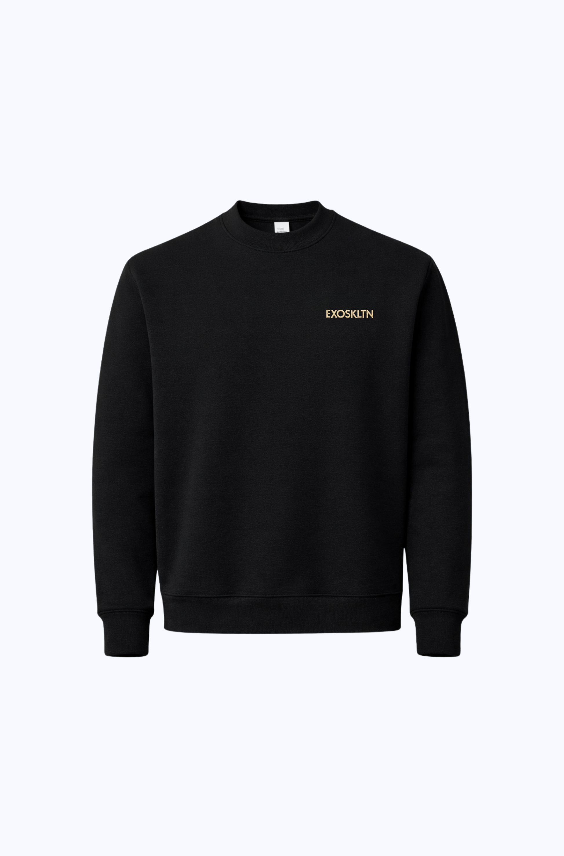 EXOSKLTN SWEATSHIRT BLACK