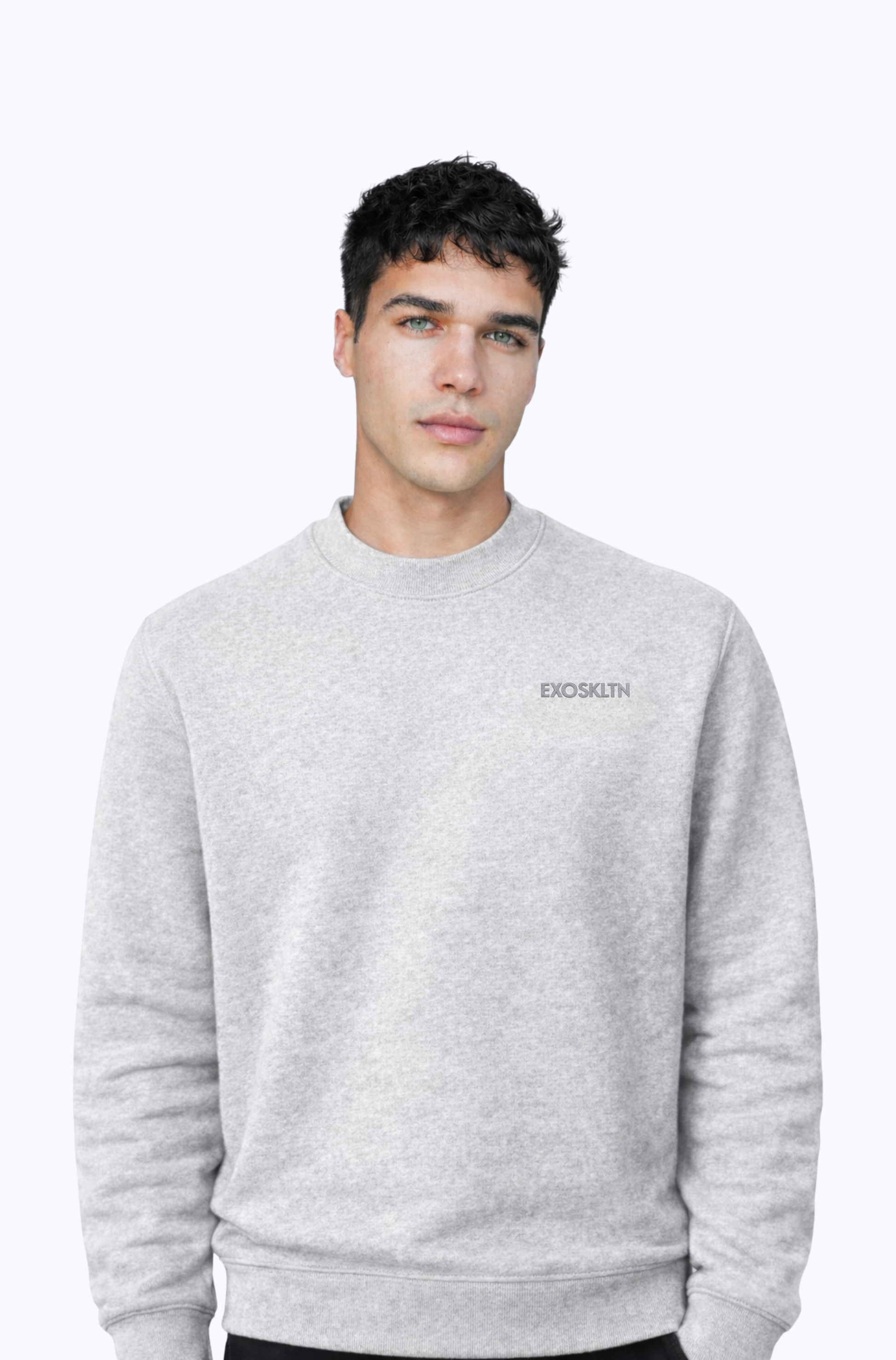 EXOSKLTN SWEATSHIRT GRAY