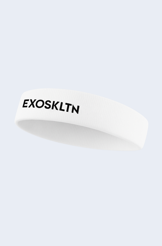 EXOSKLTN HEADBAND WHITE