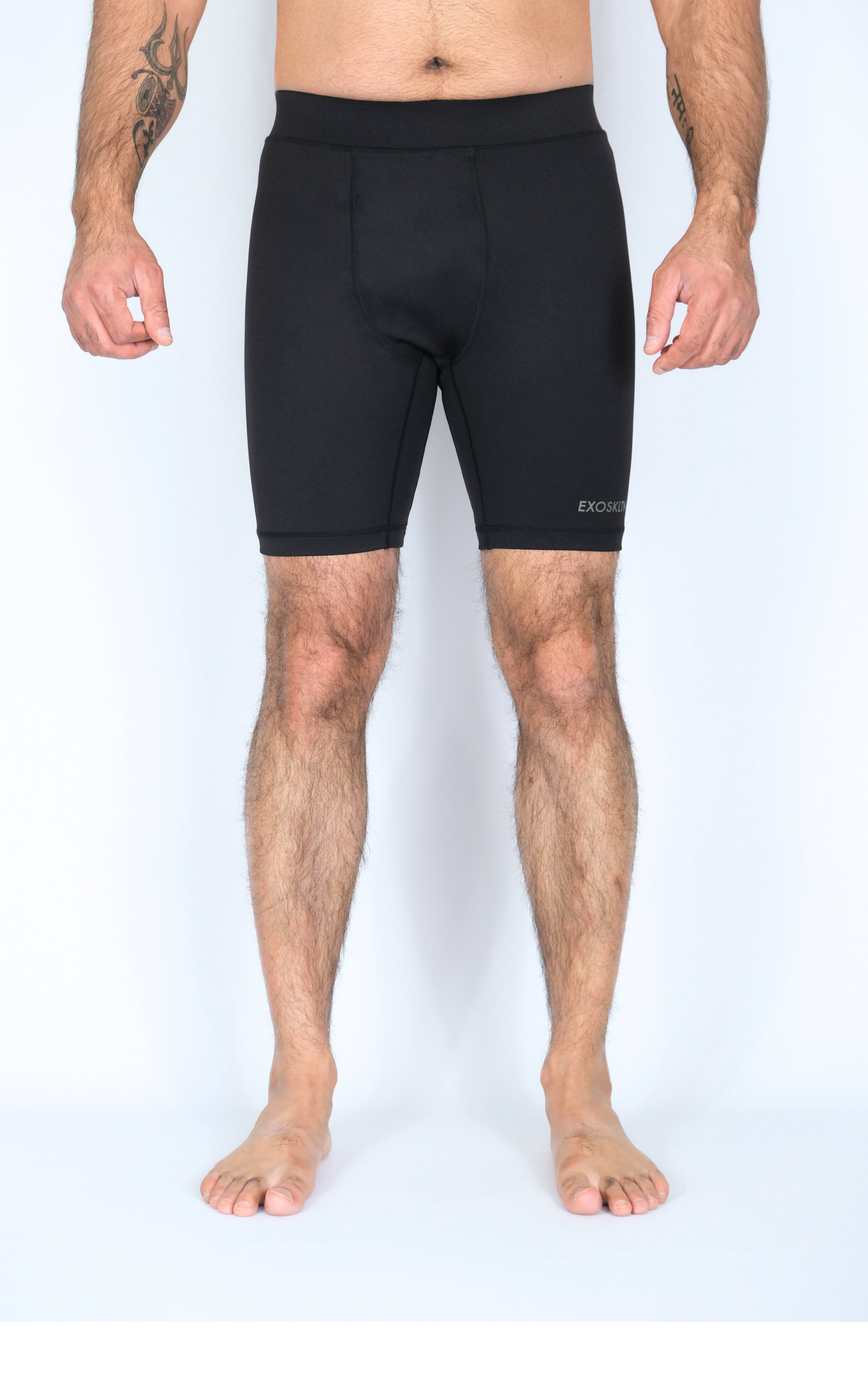 EXOPRO 1/2 LENGTH TIGHTS BLACK