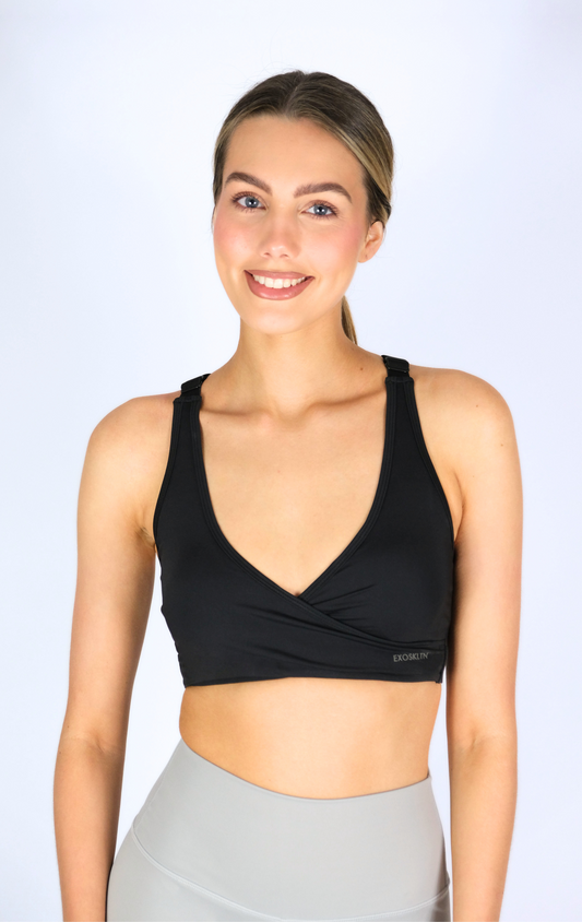 EXOSKLTN WRAP SPORTS BRA