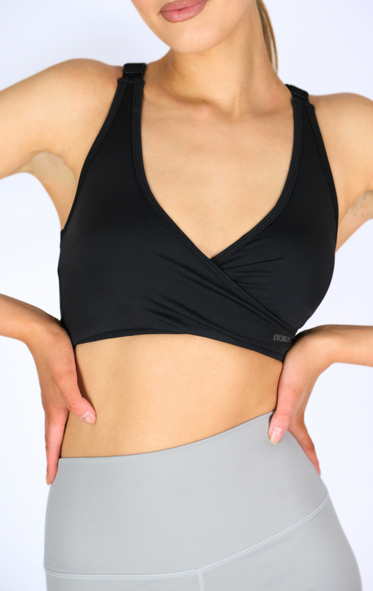 EXOSKLTN WRAP SPORTS BRA