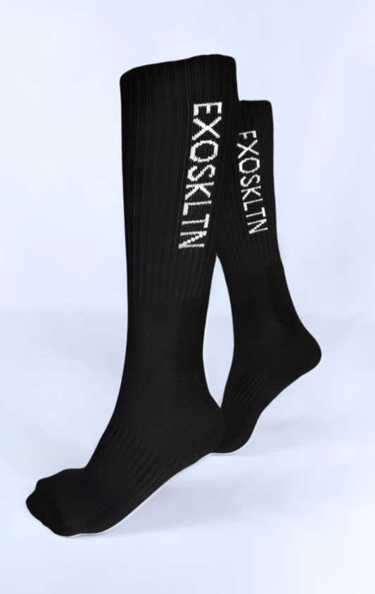 PERFORMANCEMAX SPORTS CREW SOCKS BLACK - UNISEX