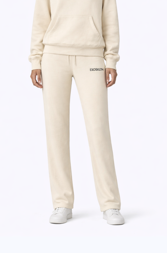 Straight Leg Bottoms Cream (W)