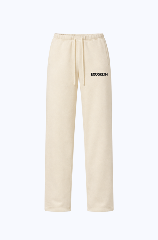 Straight Leg Bottoms Cream (W)