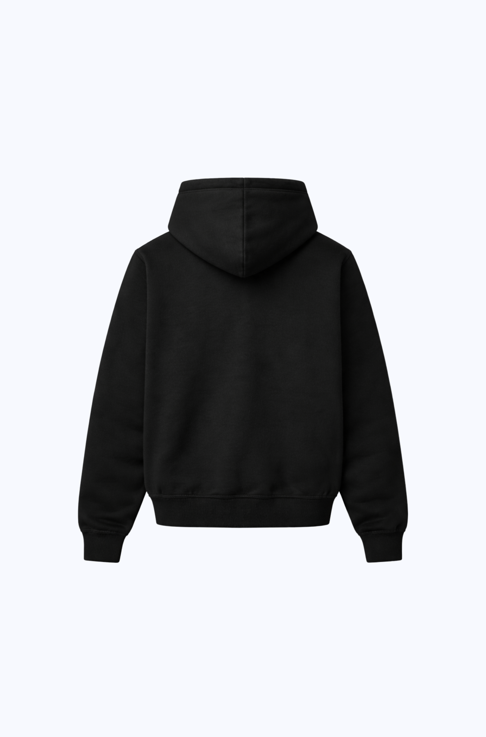EXOSKLTN ZIP UP HOODIE BLACK