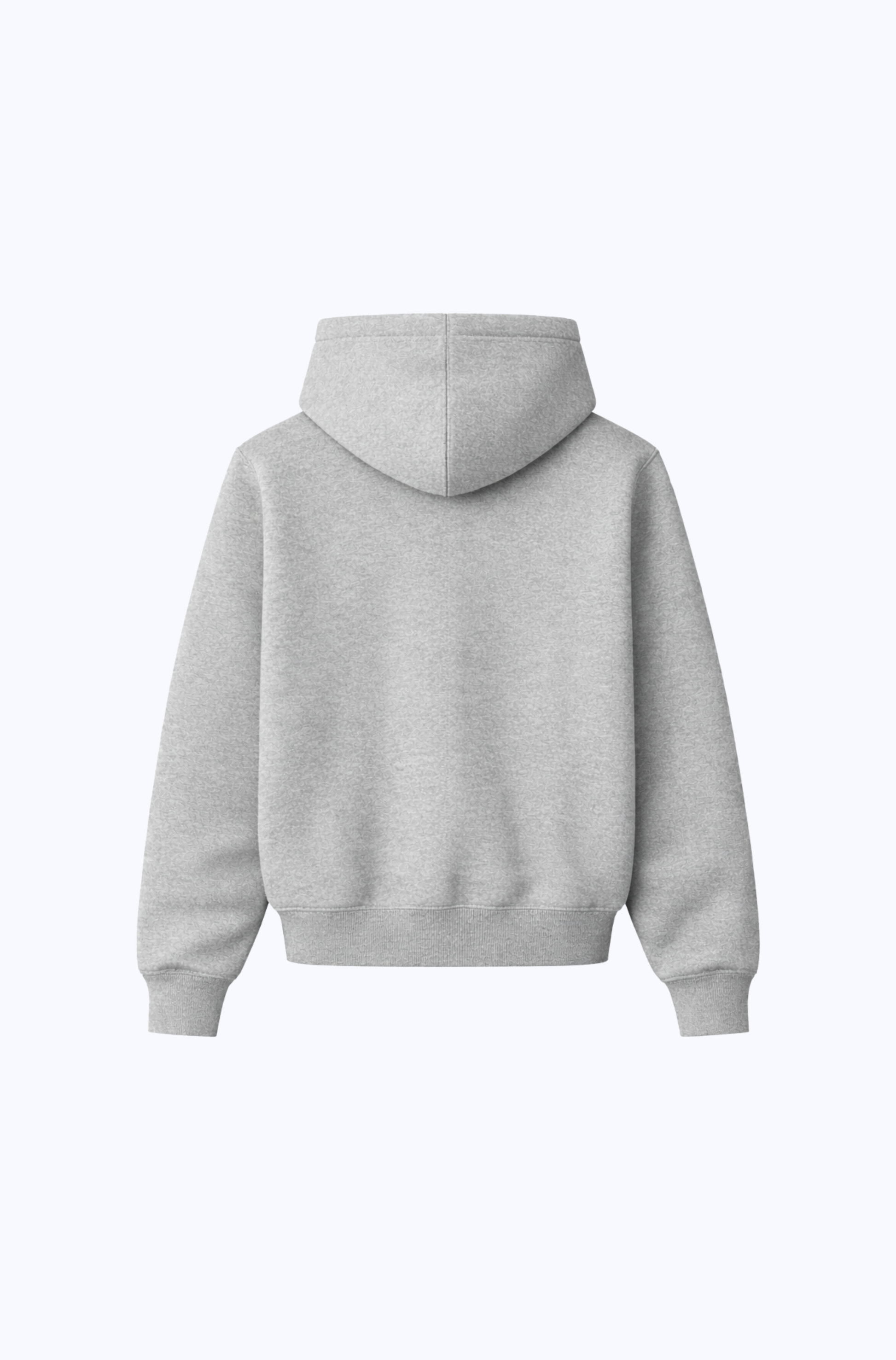 EXOSKLTN ZIP UP HOODIE HEATHER GRAY