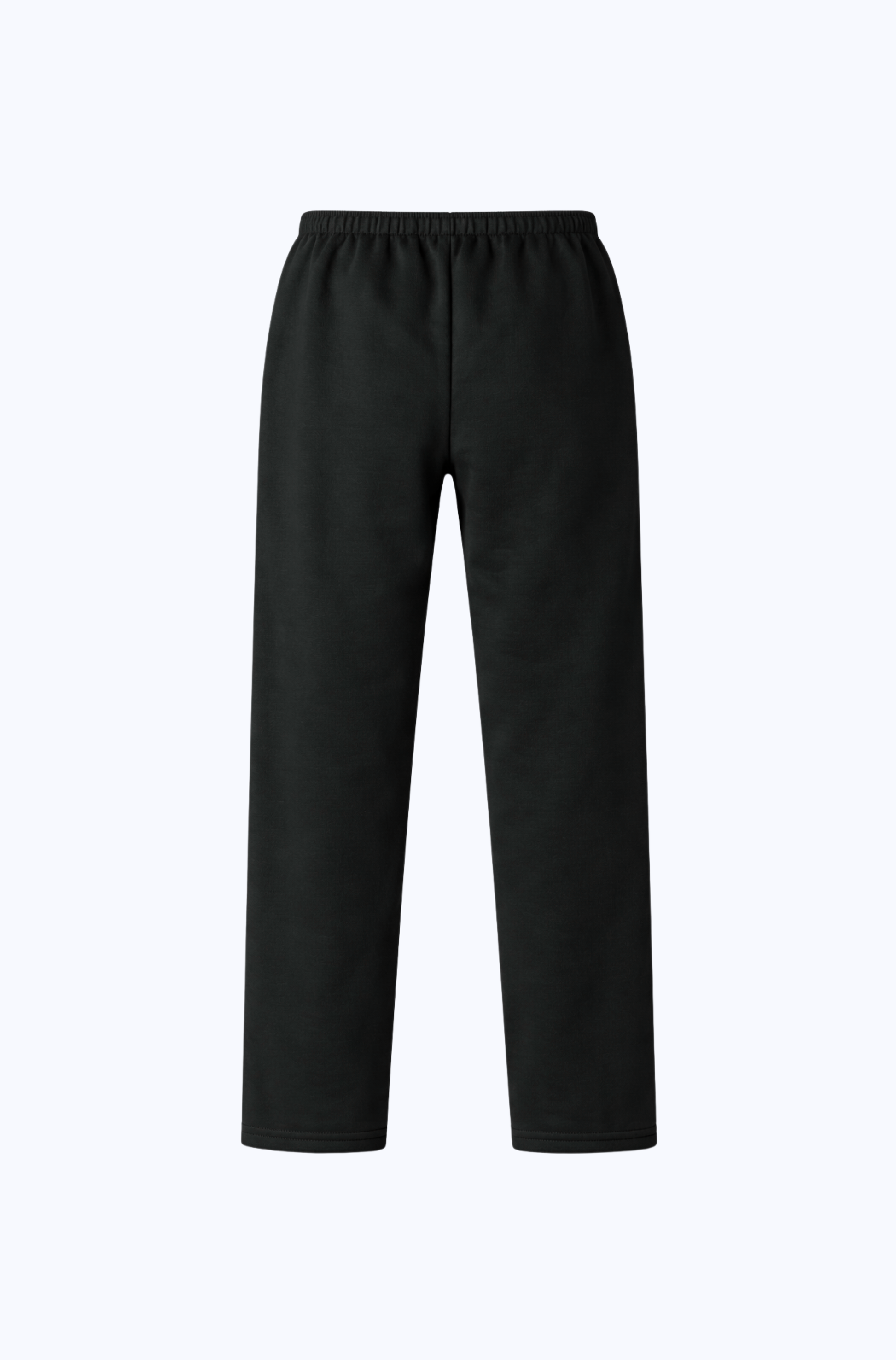 STRAIGHT LEG BOTTOMS BLACK