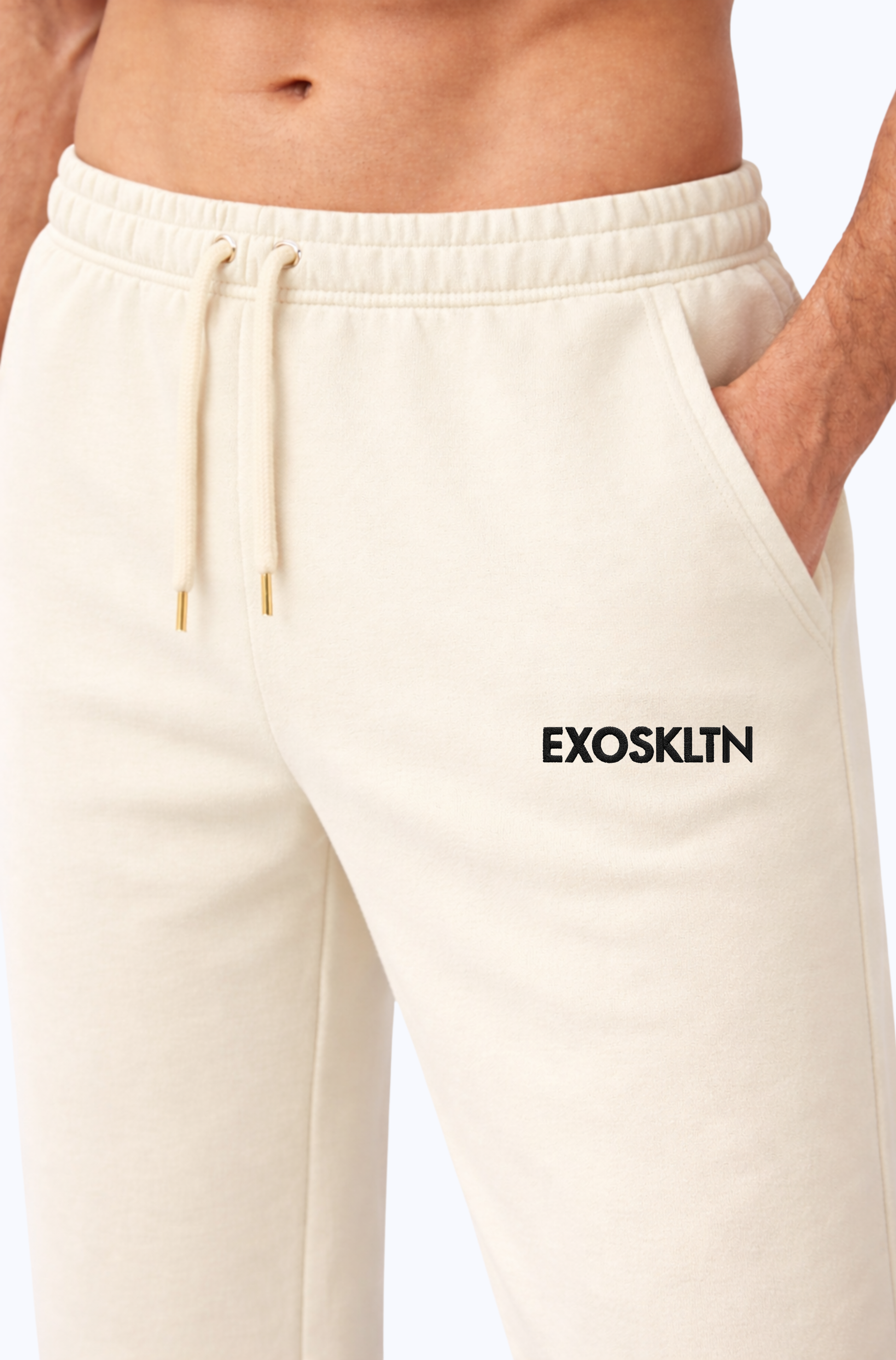 STRAIGHT LEG BOTTOMS CREAM