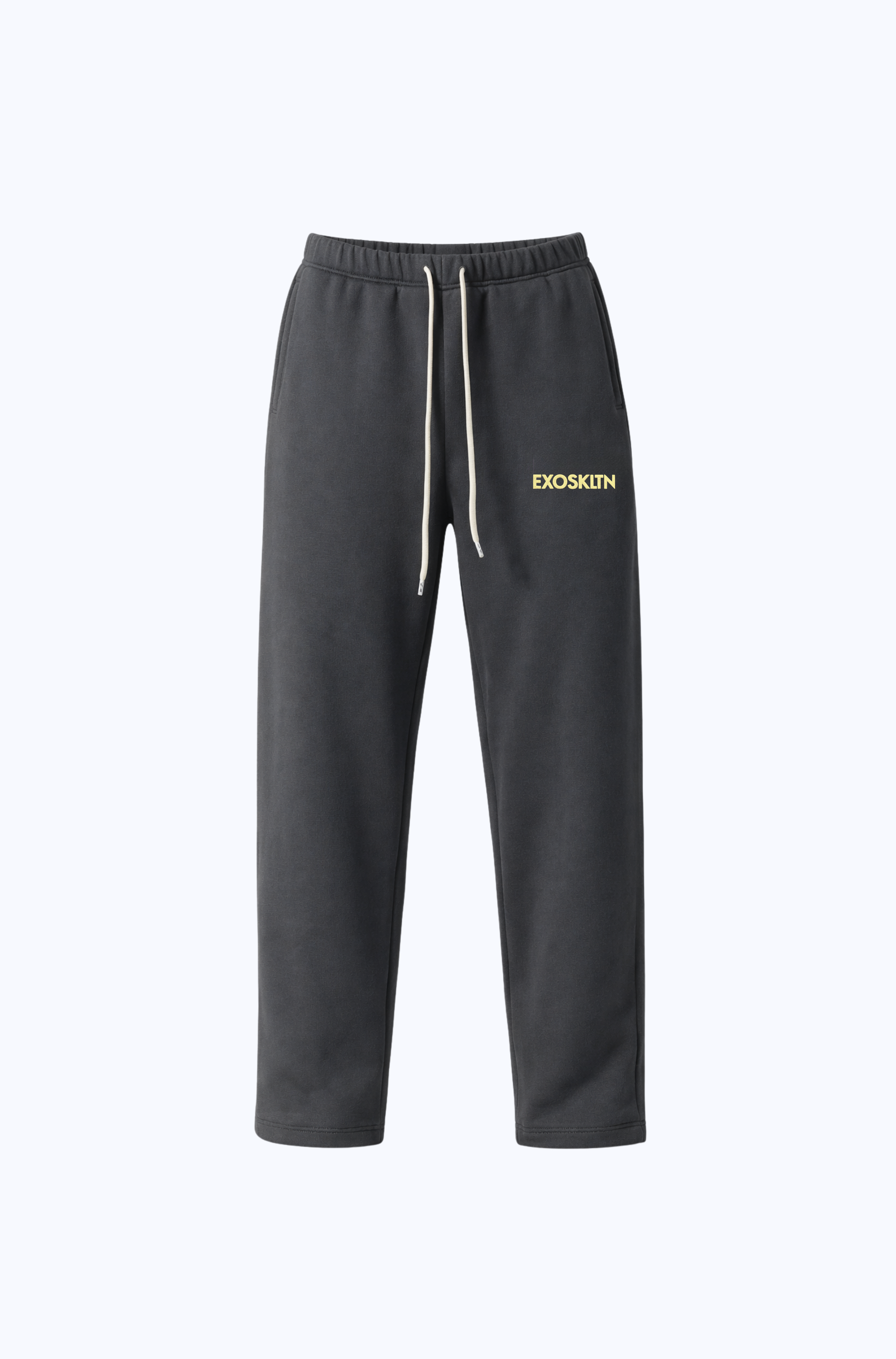 STRAIGHT LEG BOTTOMS GRAPHITE GRAY