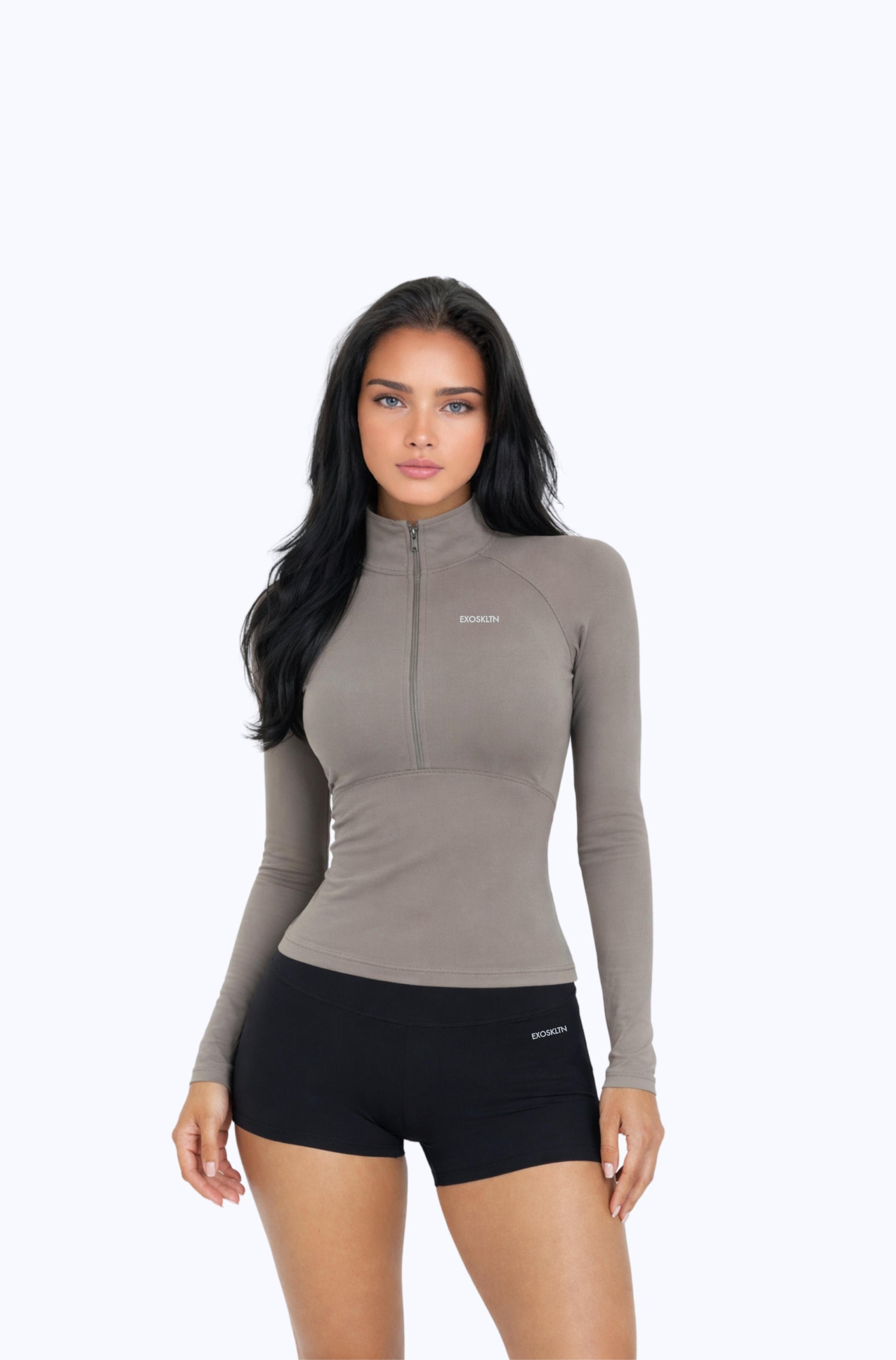 TRAINING HALF ZIP MUSHROOM