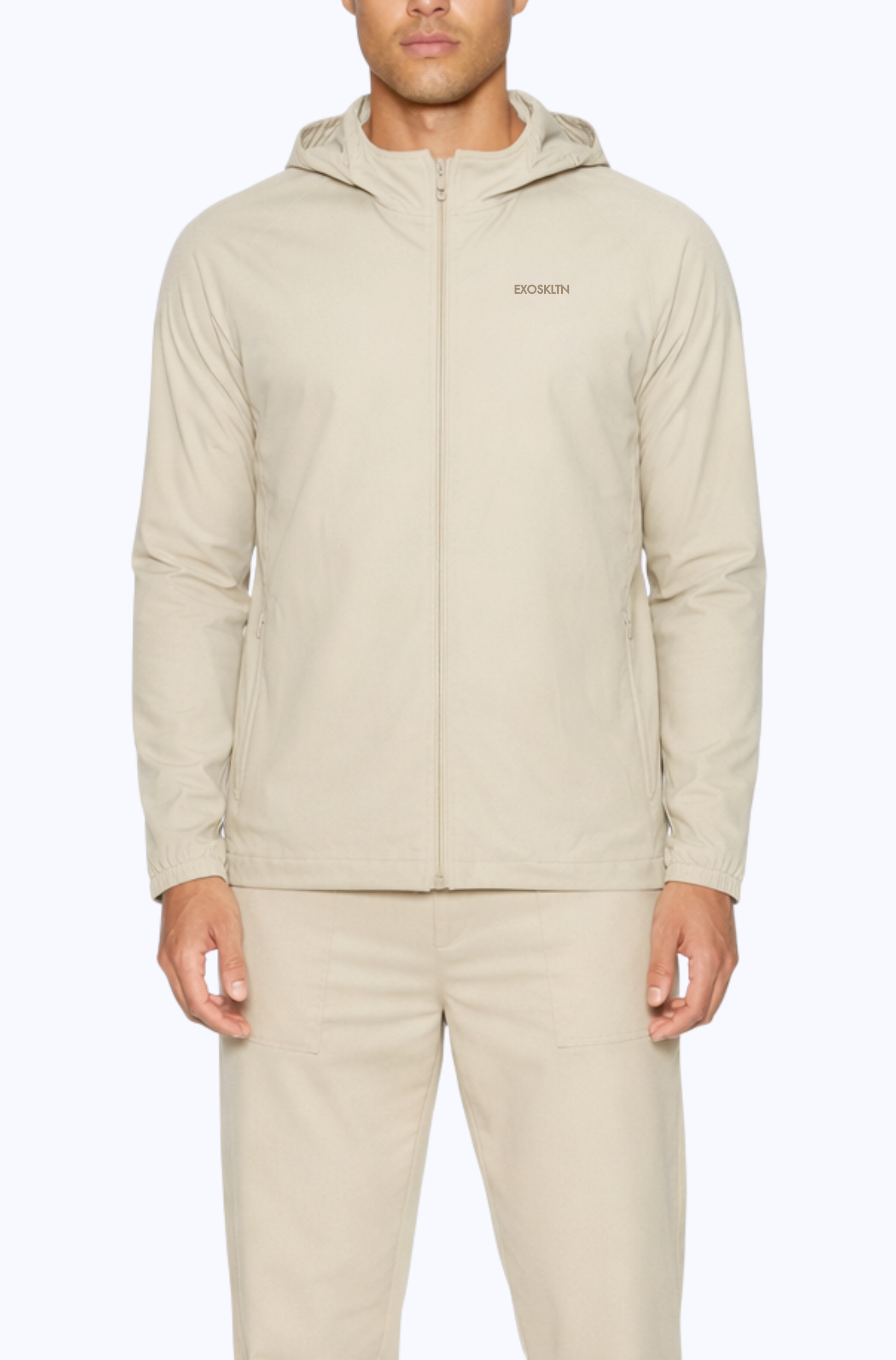 EXOSKLTN TRAINING SET JACKET SAND