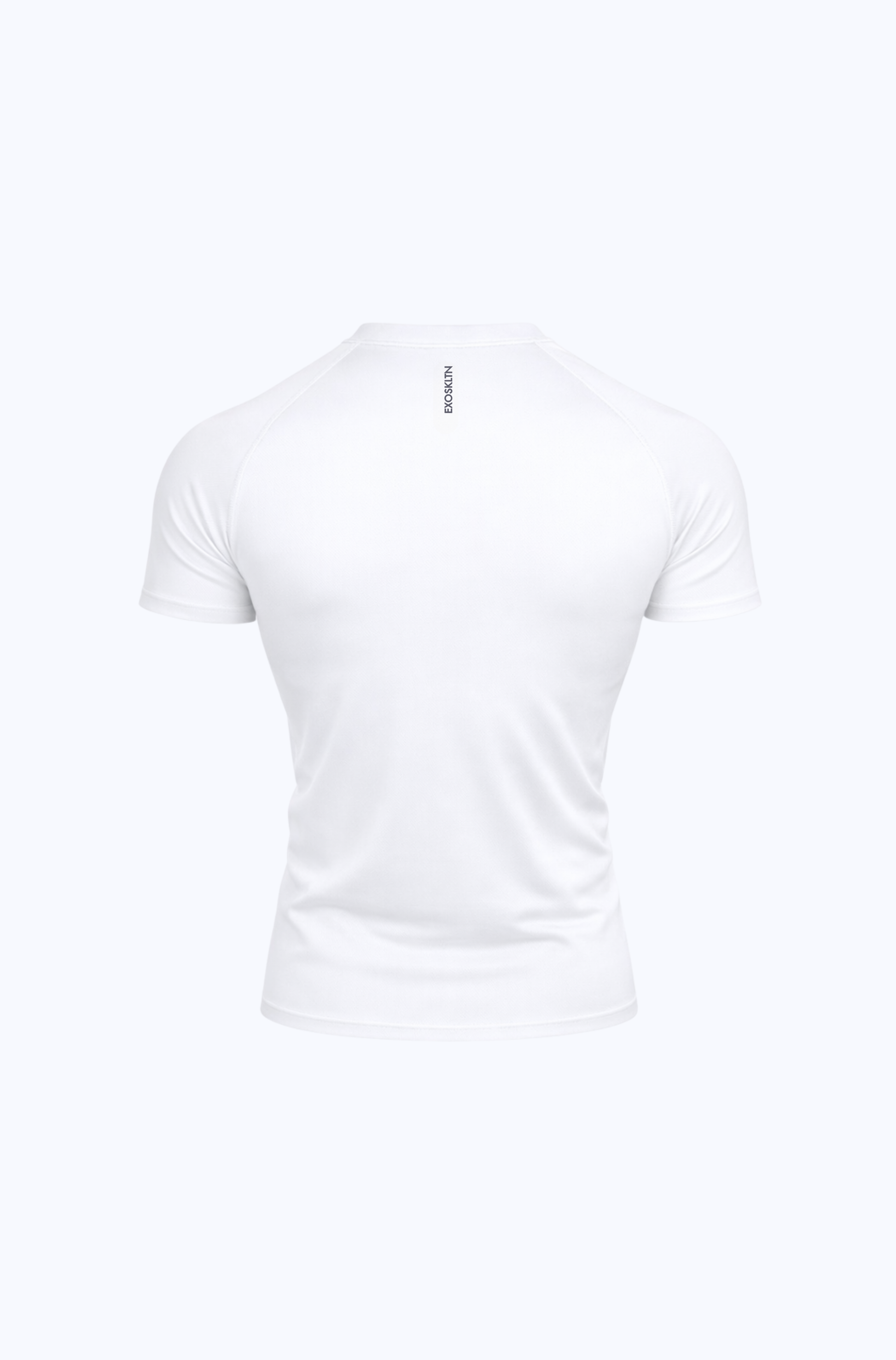 EXOSKLTN MUSCLE FIT TOP WHITE