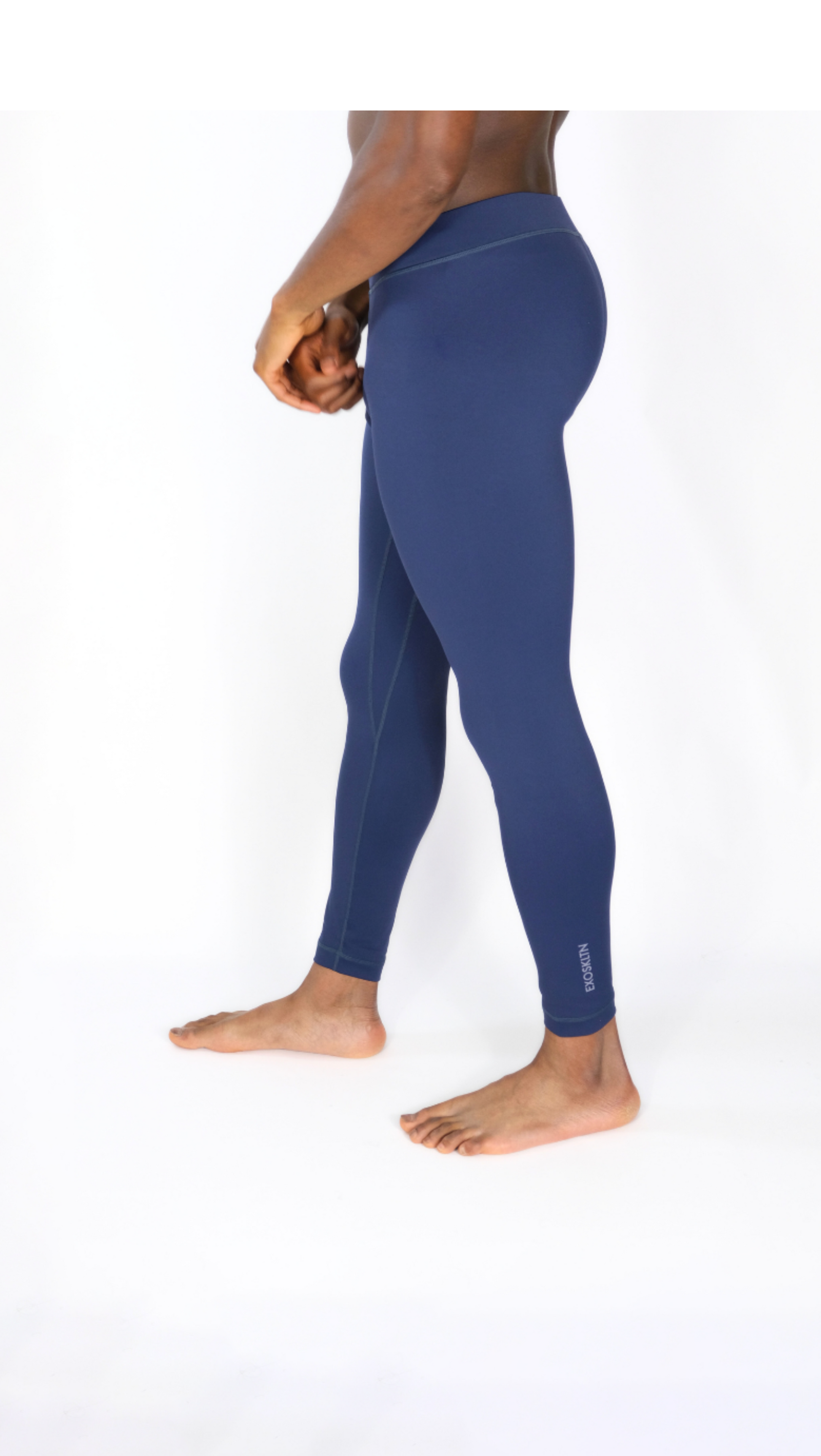 EXOPRO SPORT LEGGINGS NAVY BLUE