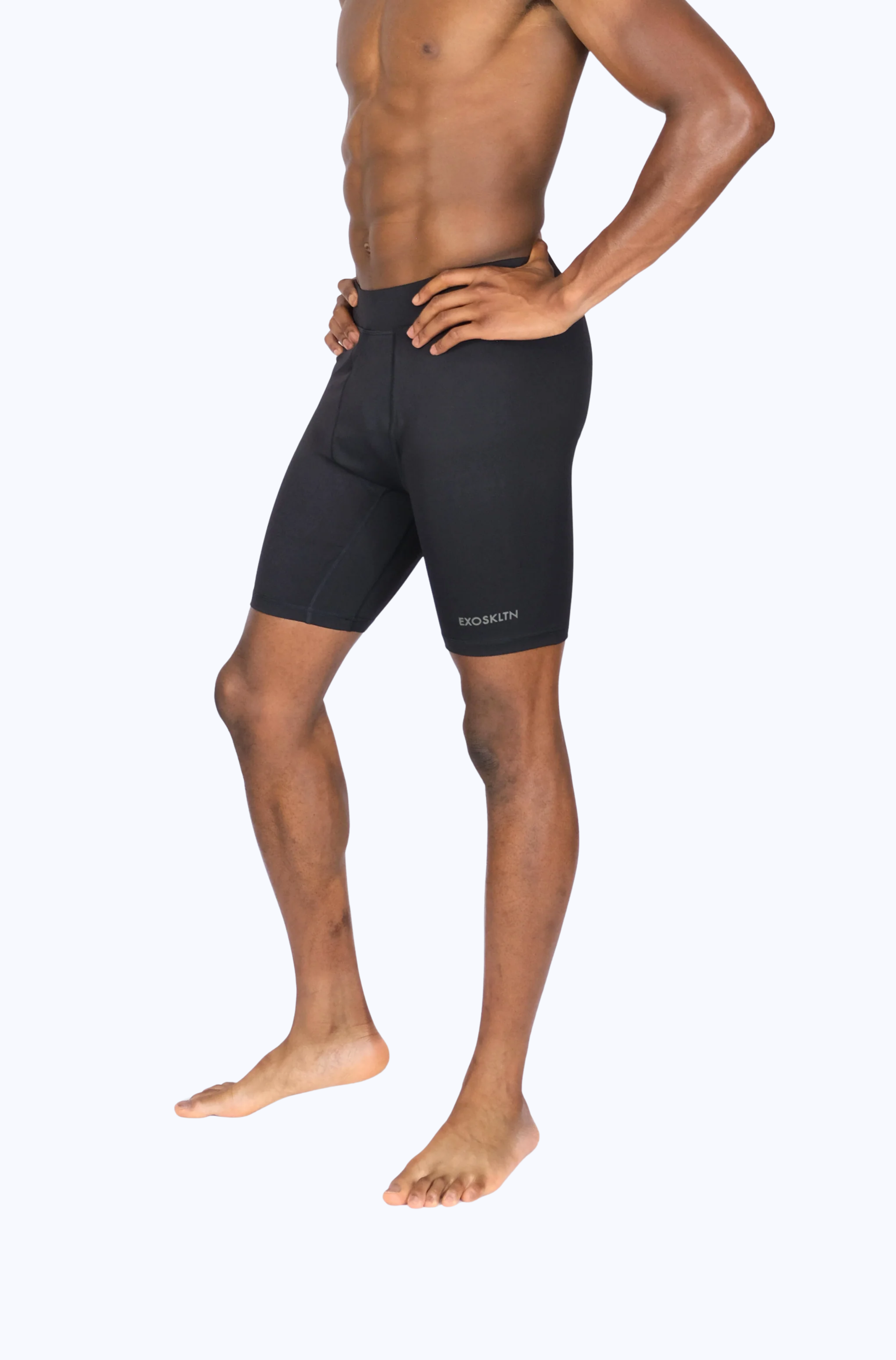 EXOPRO 1/2 LENGTH TIGHTS BLACK