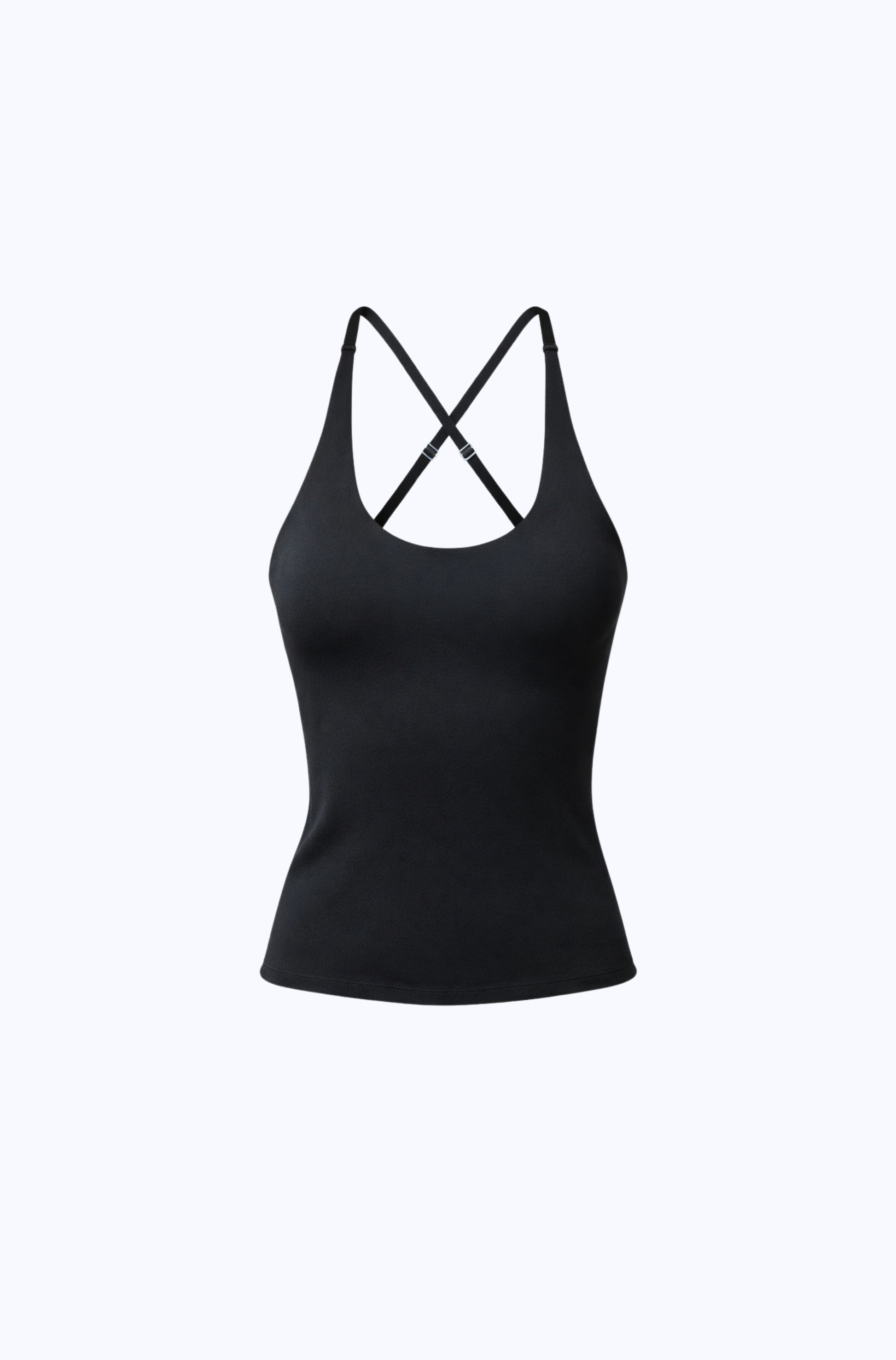 EXO-BACK TANK TOP BLACK