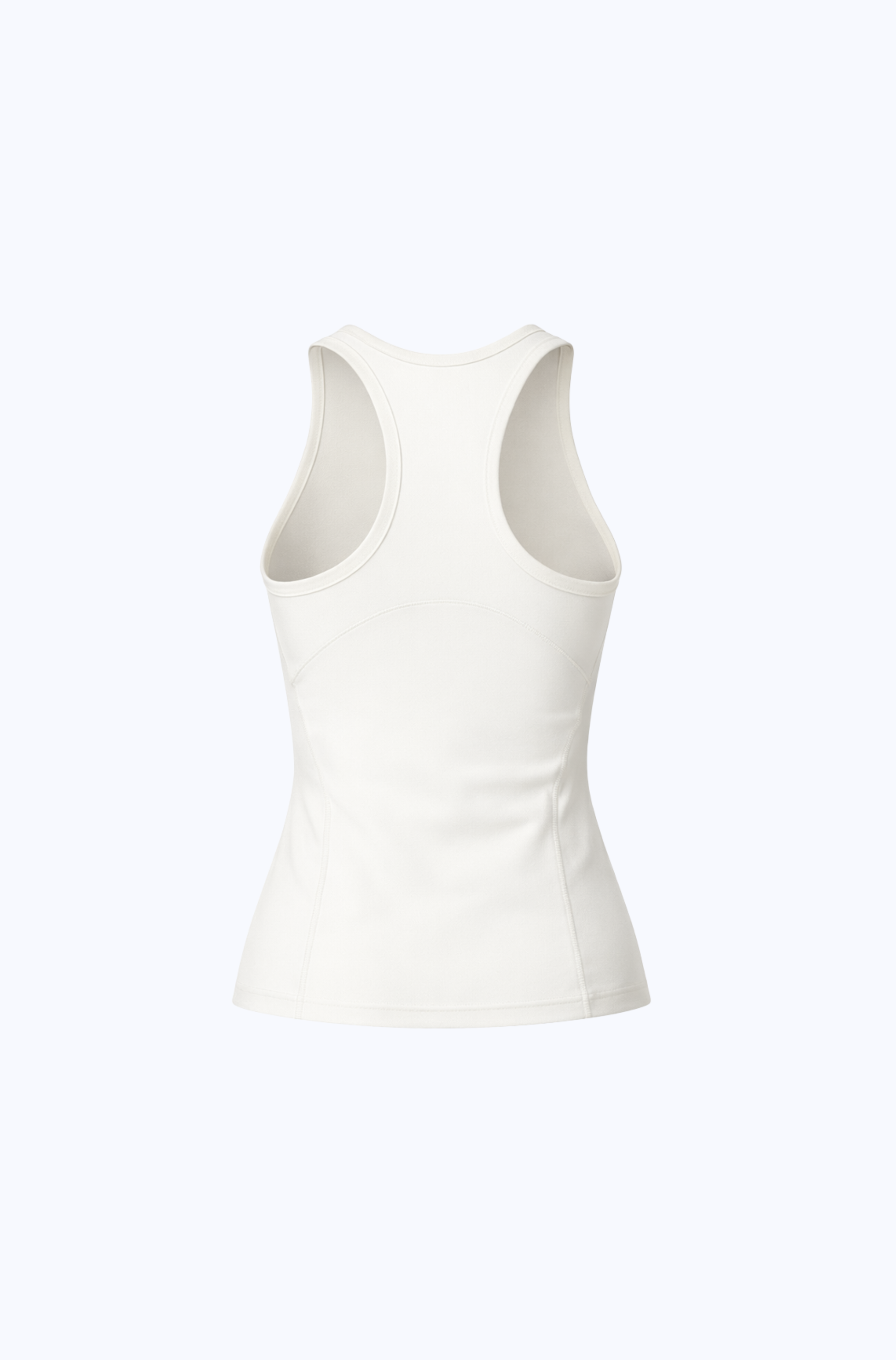 RACERBACK TANK TOP WHITE