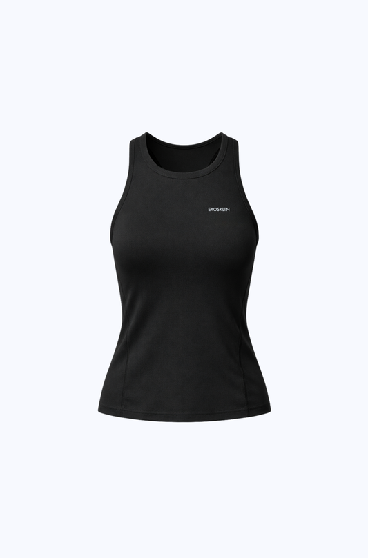 RACERBACK TANK TOP BLACK