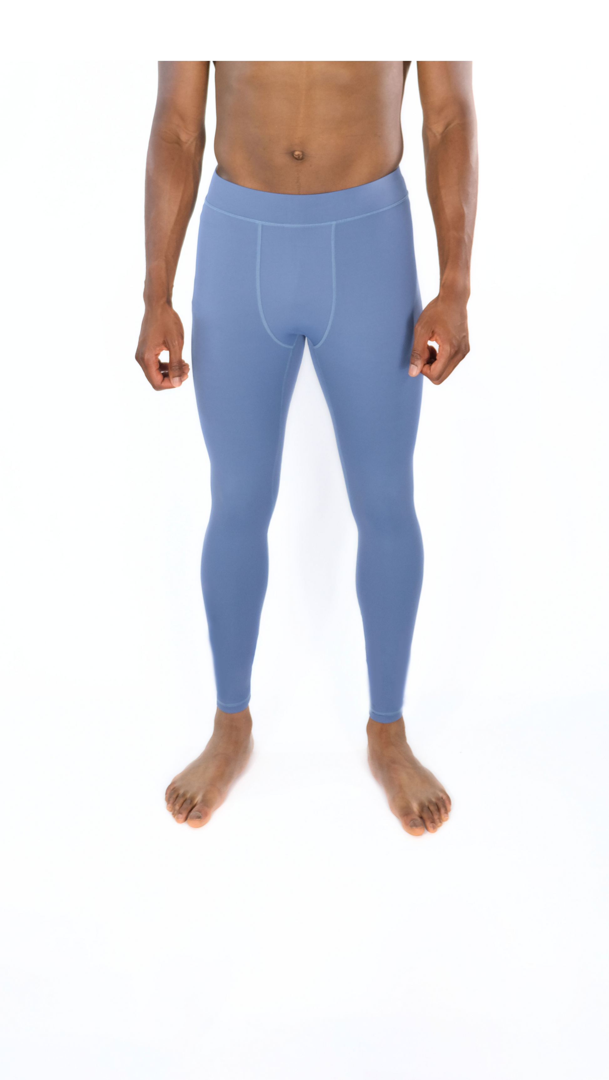 EXOPRO SPORT LEGGINGS STEEL BLUE