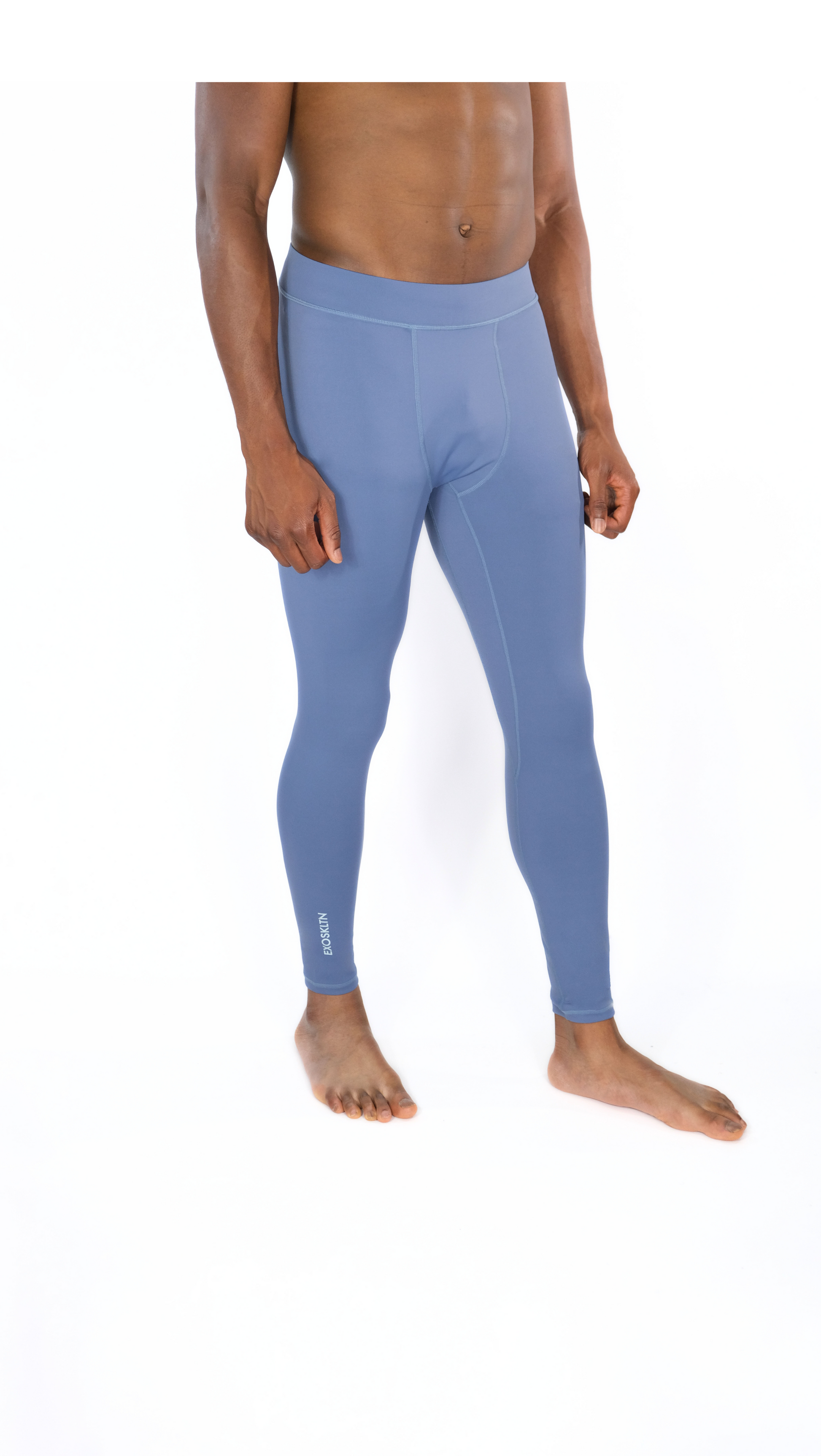 EXOPRO SPORT LEGGINGS STEEL BLUE